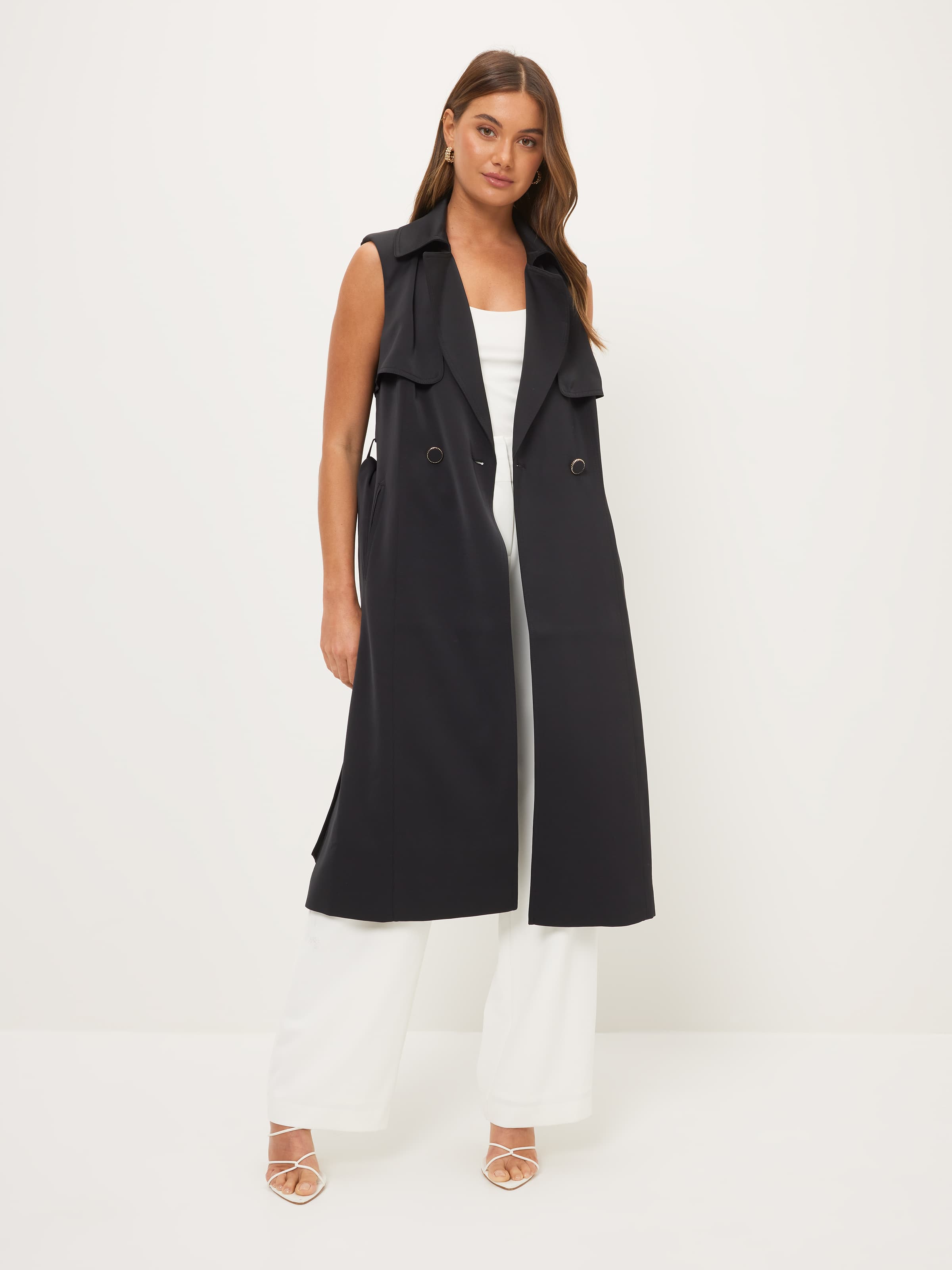 Sleeveless on sale coat australia