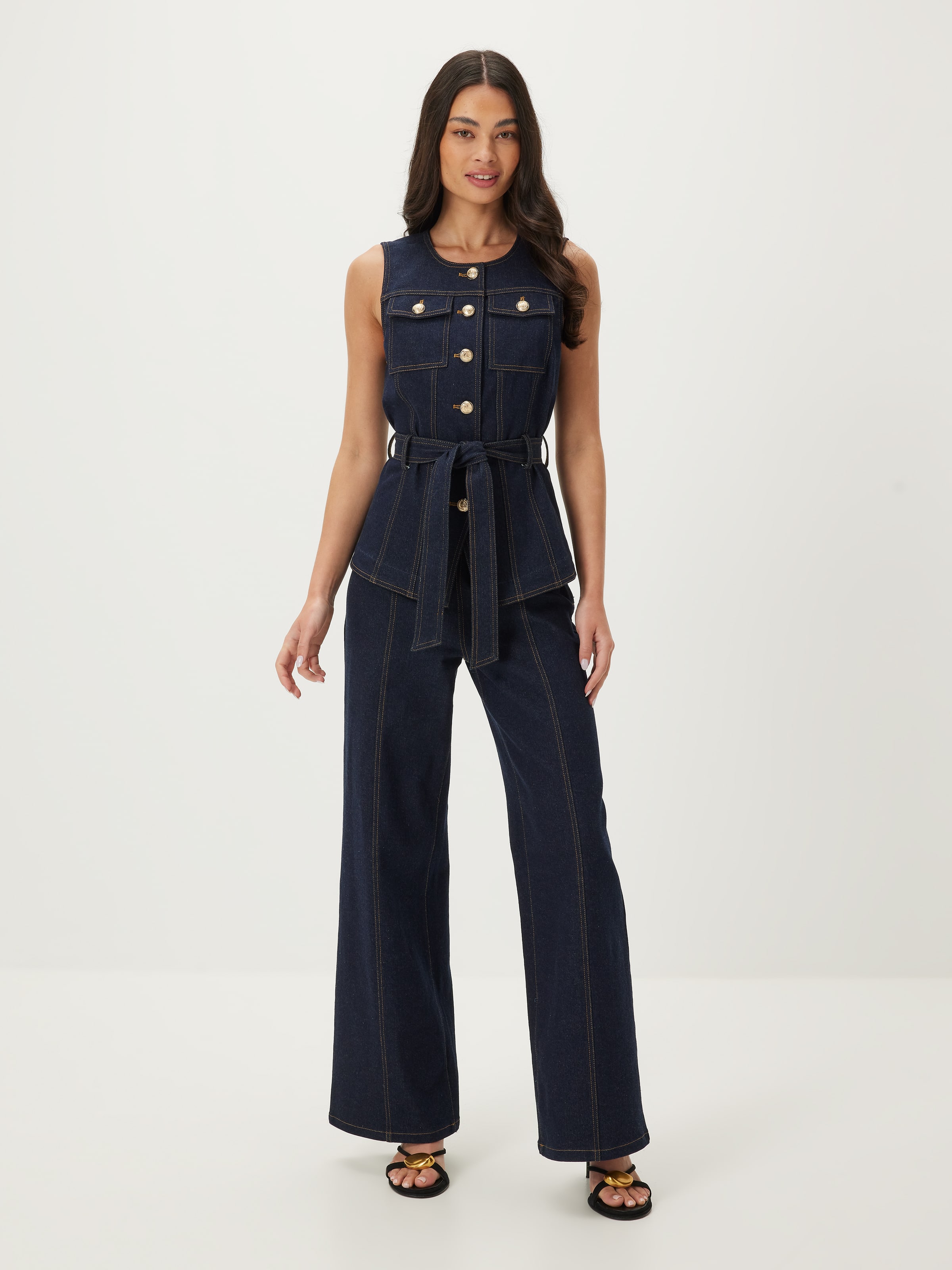 Off The Hook Denim Vest