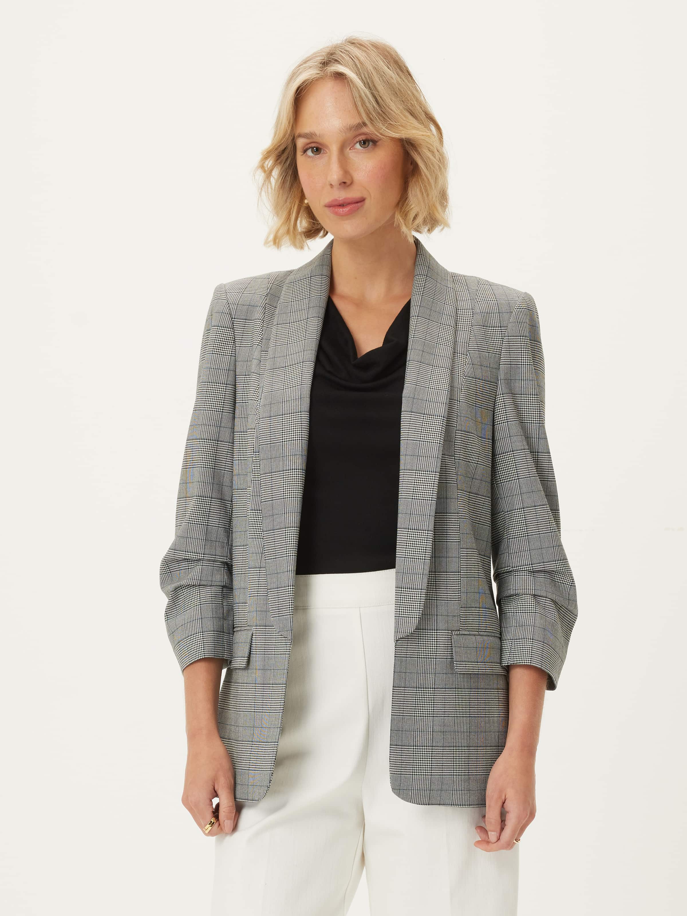 Amour Check Blazer