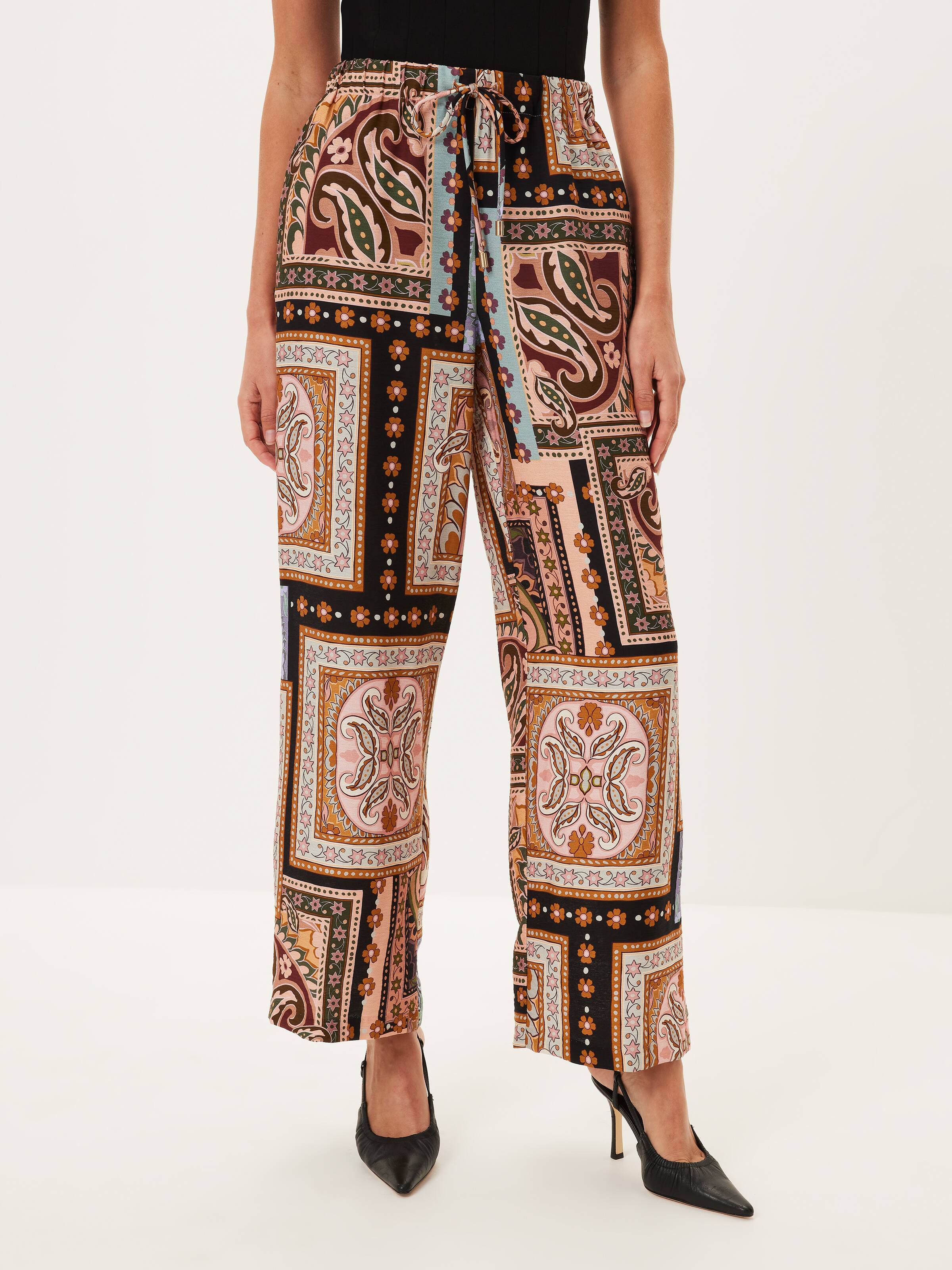 Moroccan Mosaic Wide Leg Pant