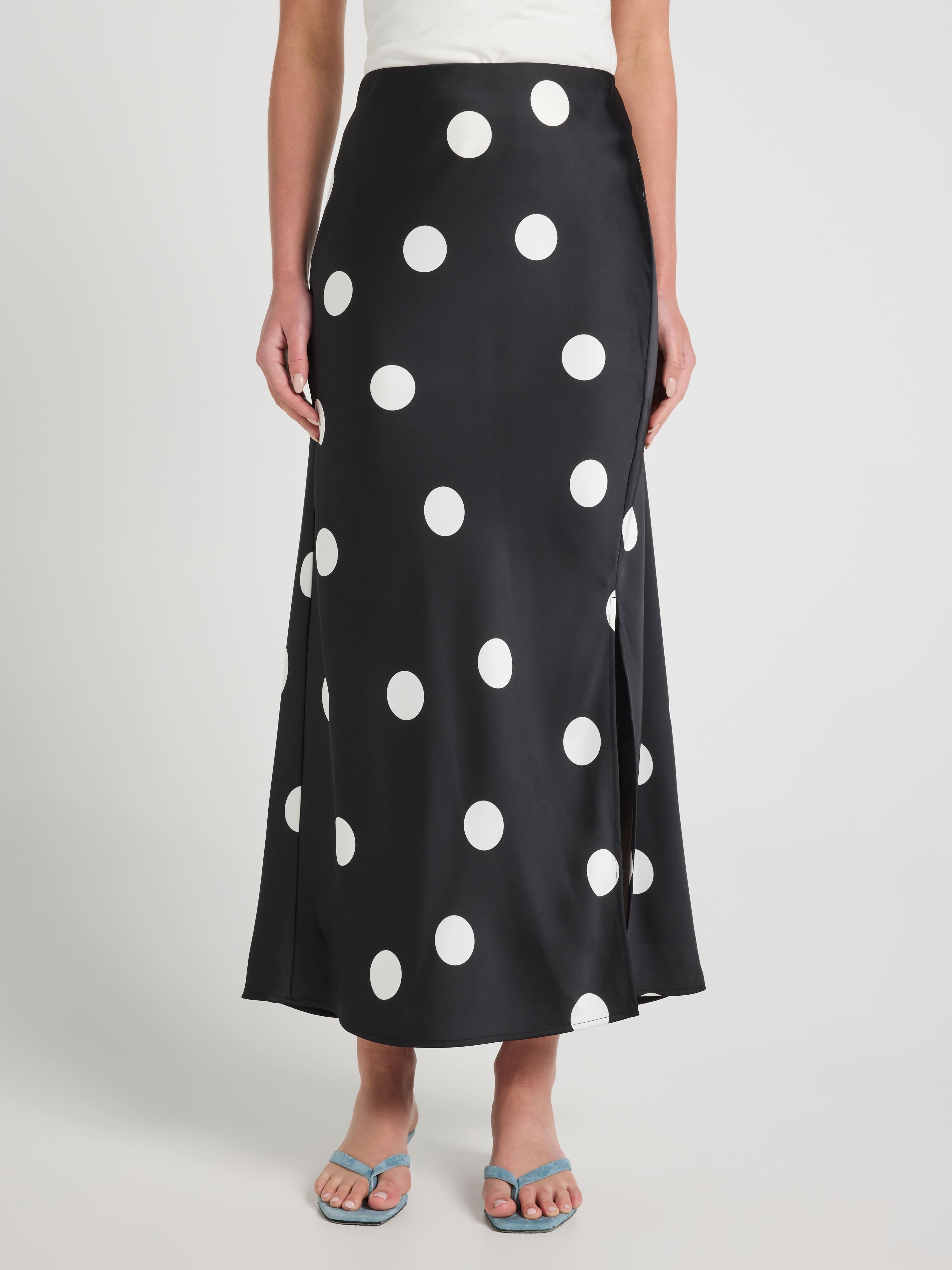 Dots Slip Skirt