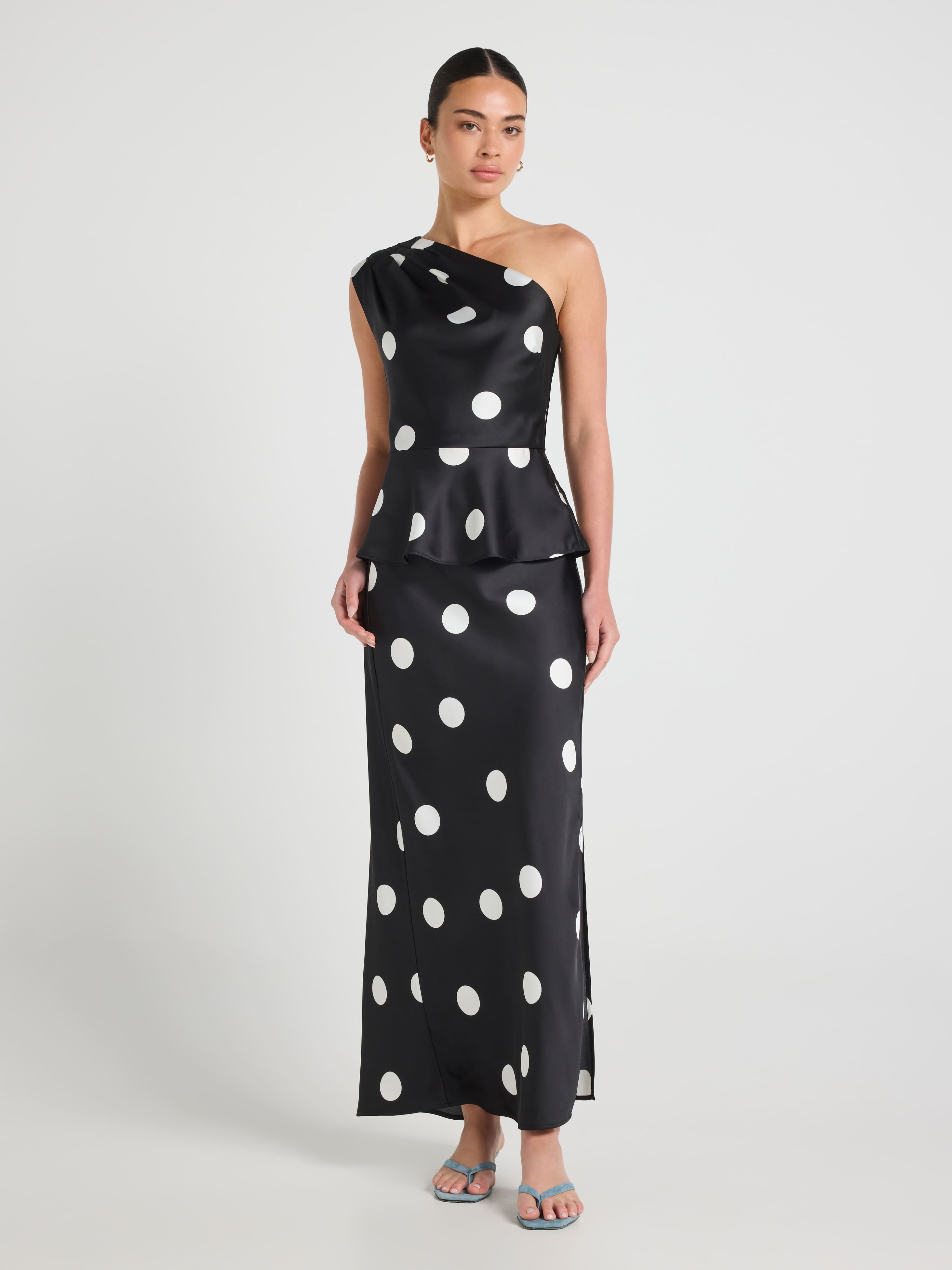 Dots Slip Skirt