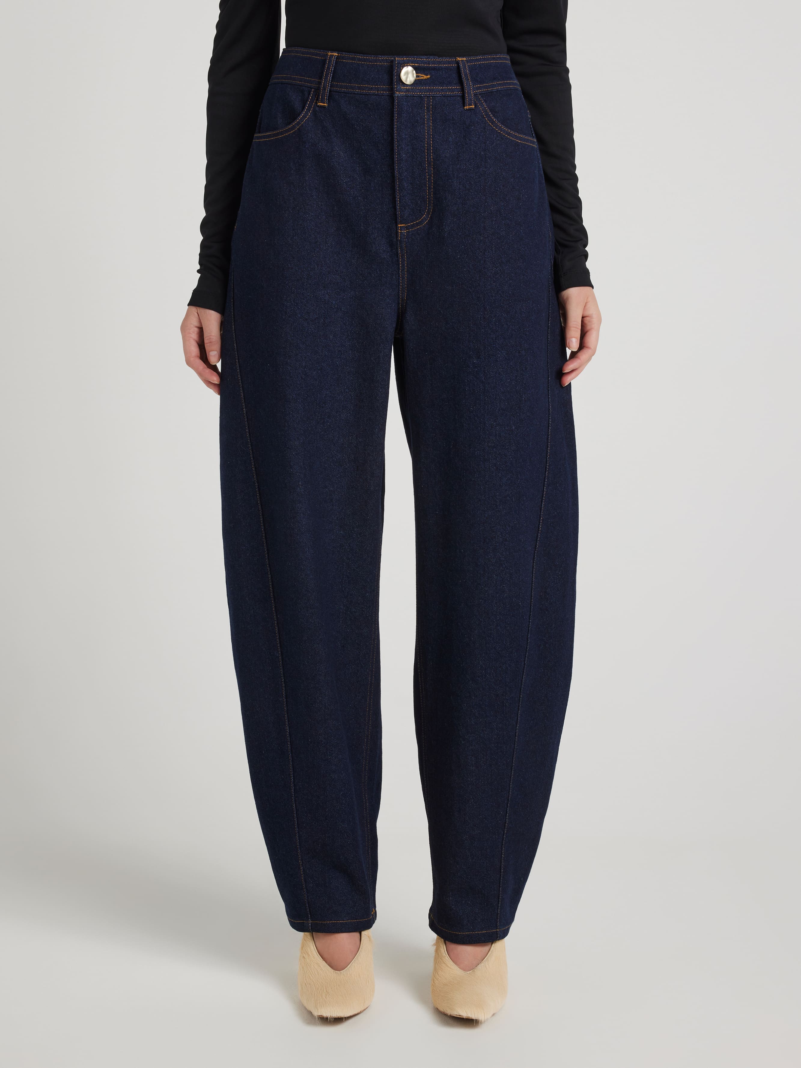 Off The Hook Barrel Jean