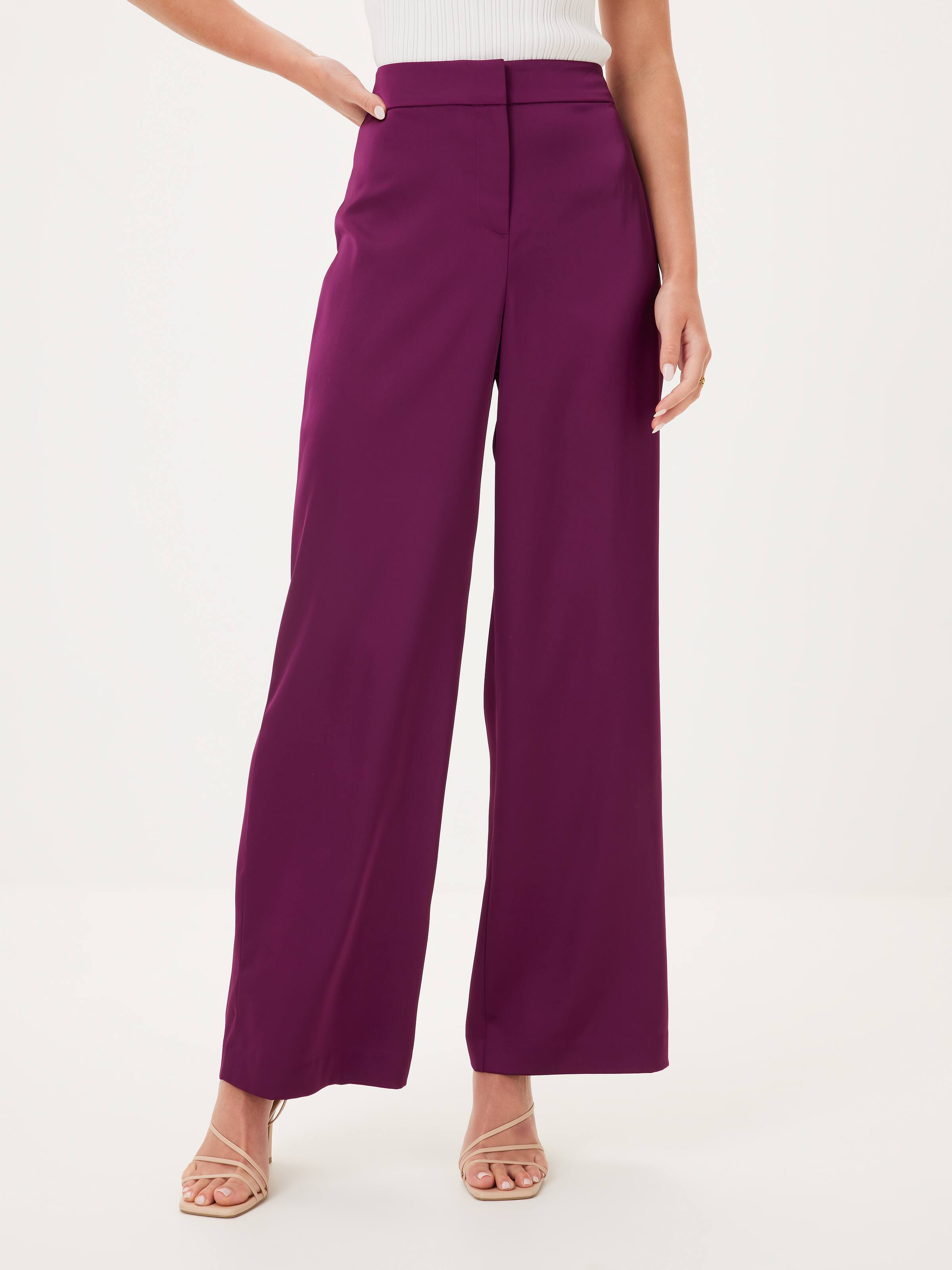 Love Triangle Satin Pant