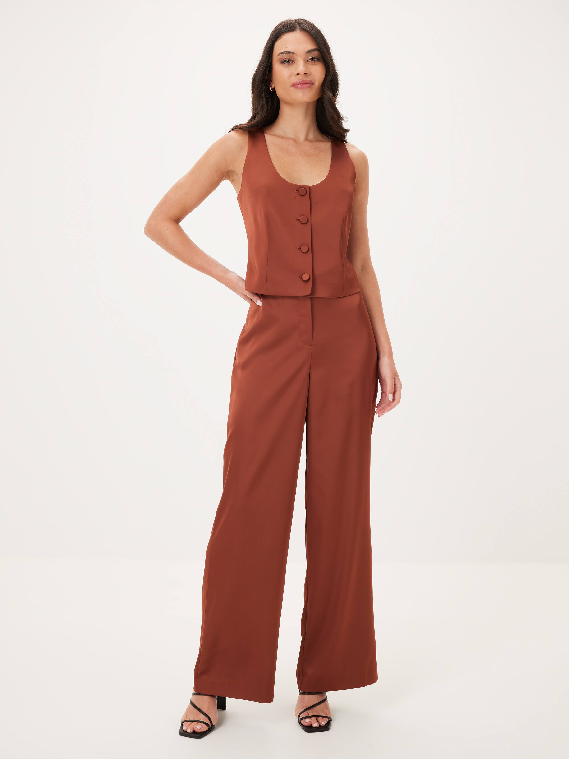 Love Triangle Satin Pant