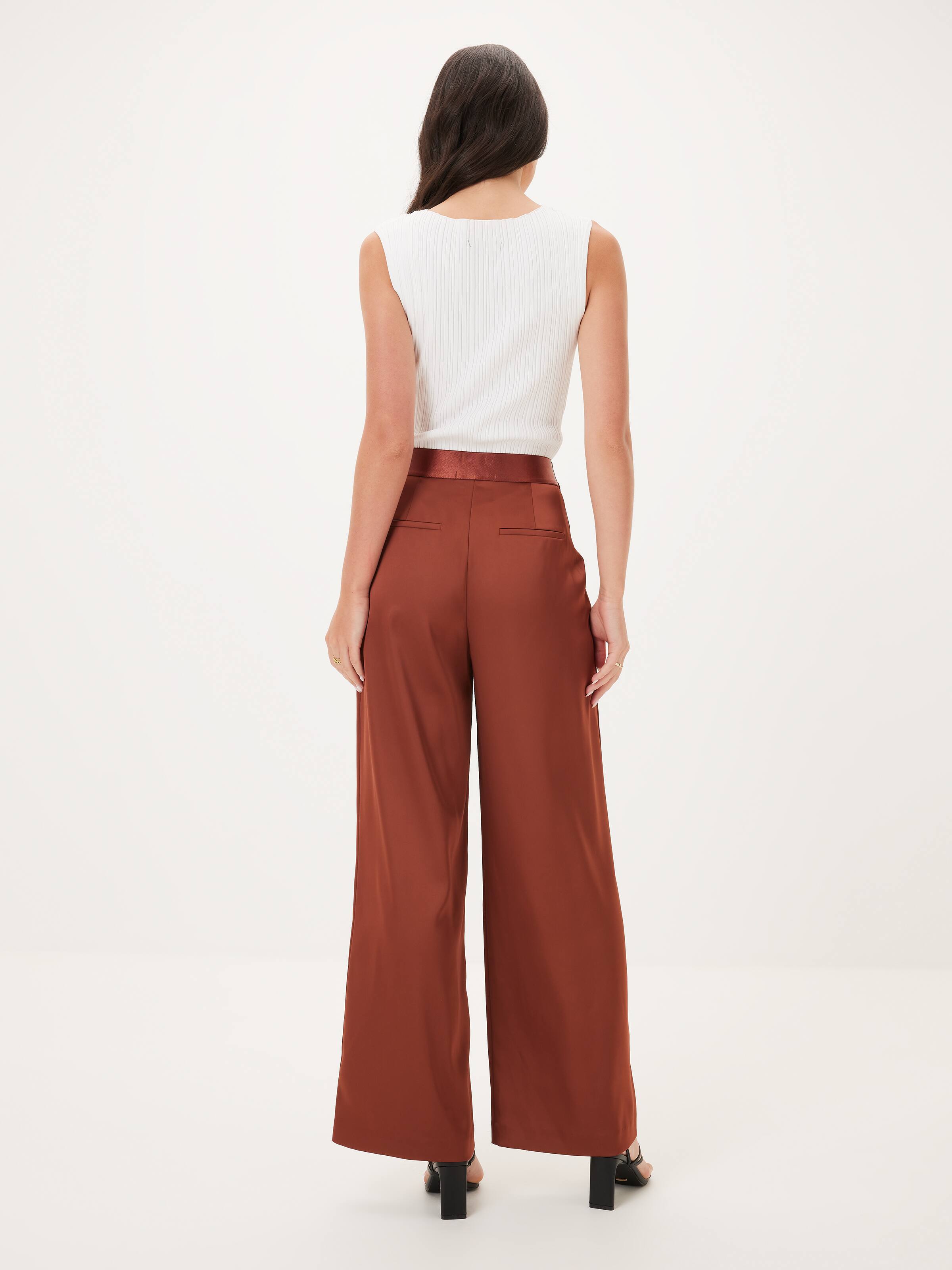 Love Triangle Satin Pant
