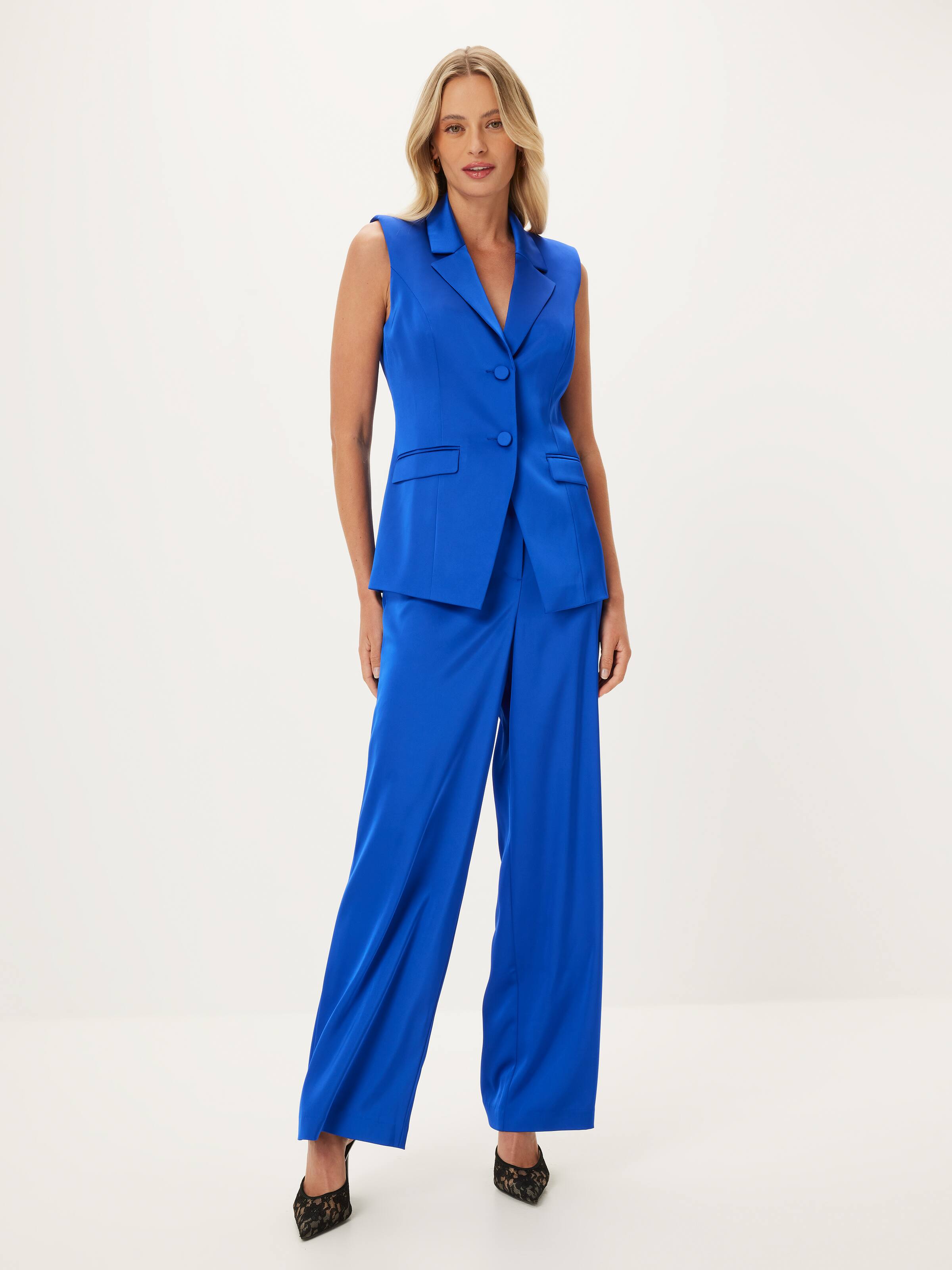 Love Traingle Satin Pant