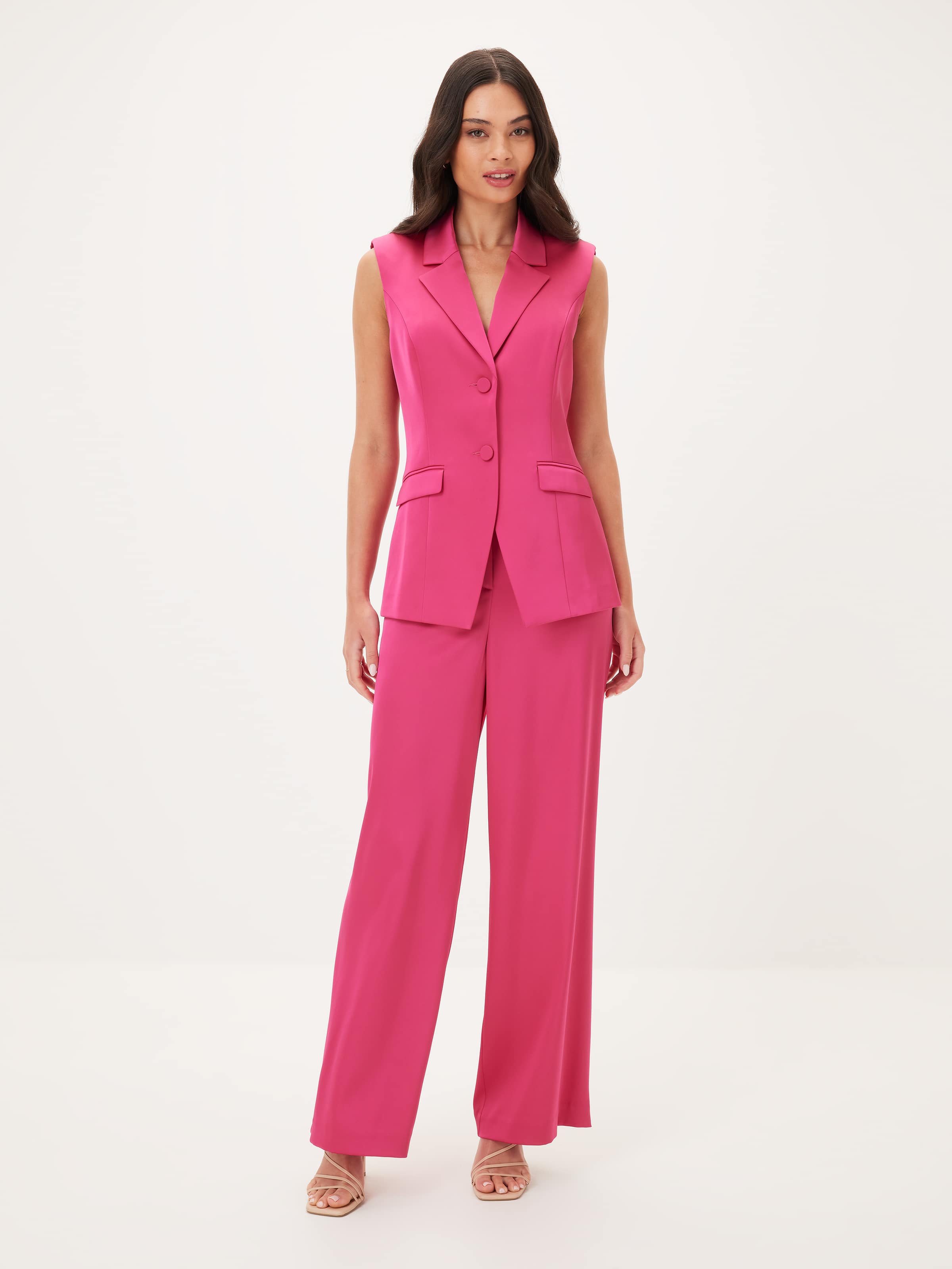 Love Traingle Satin Pant