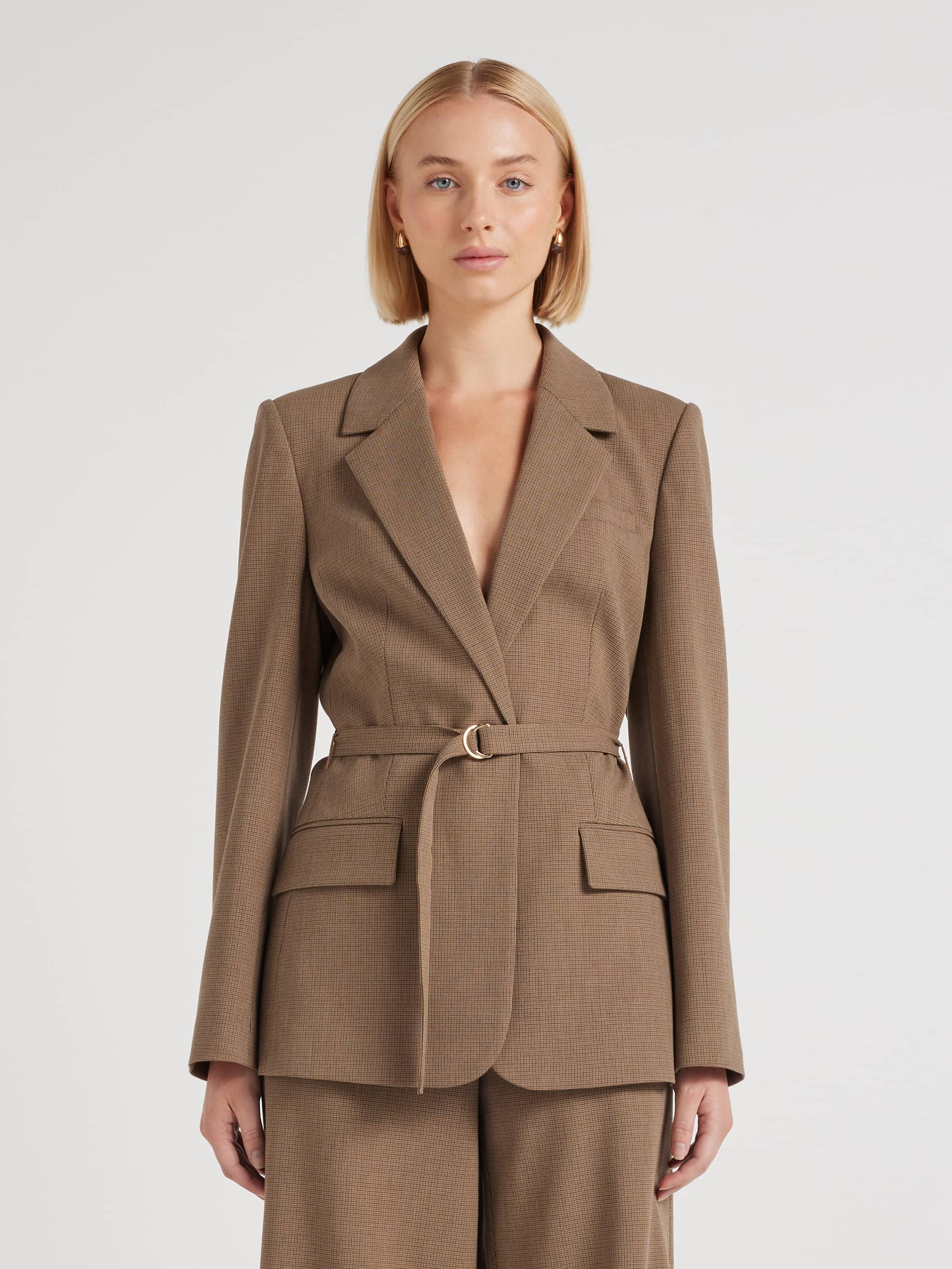 Talk That Talk Belted Jacket