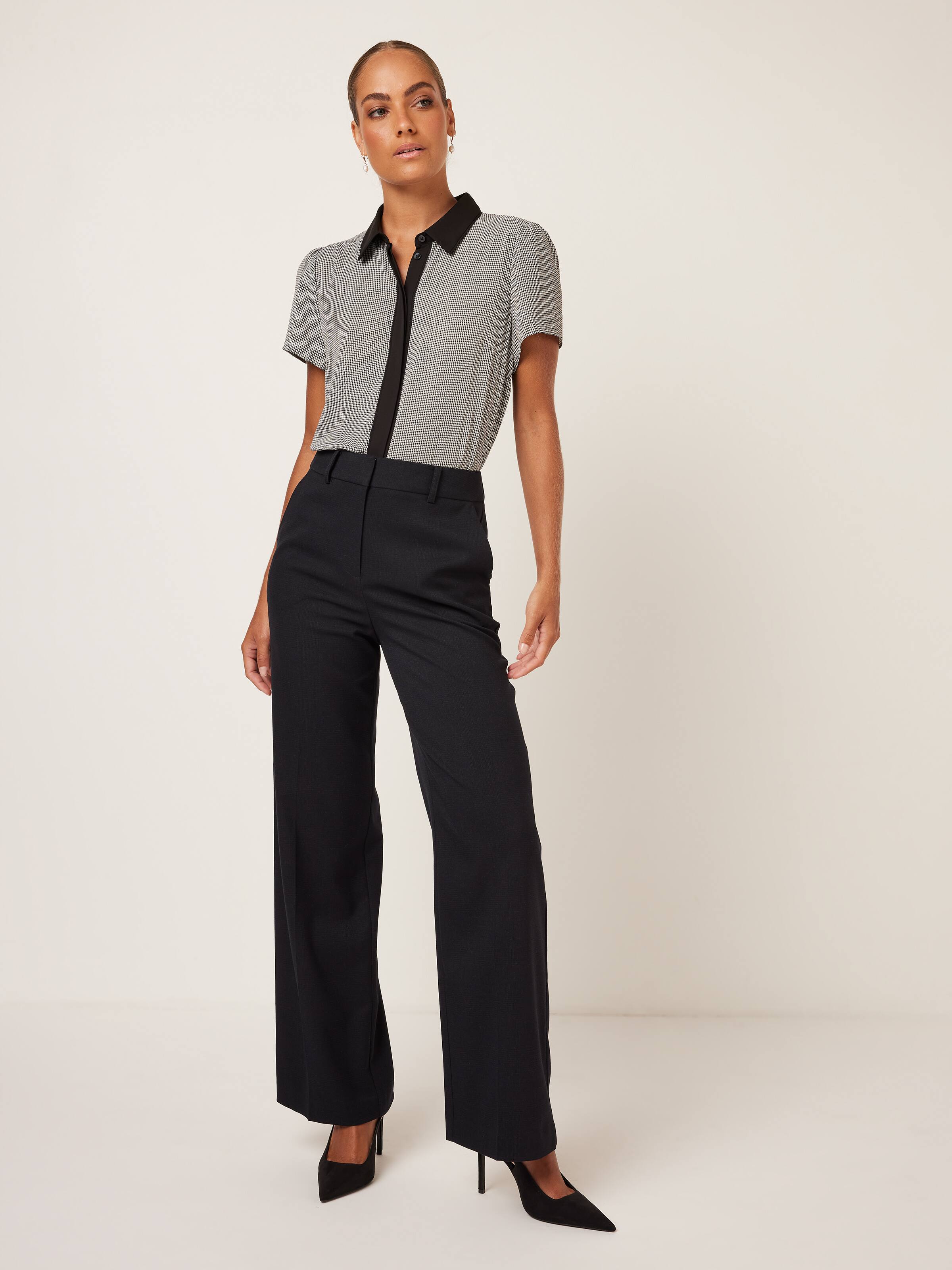 Off Duty Trousers and Pants  Buy Off Duty Korean Baggy Pants Black Online   Nykaa Fashion