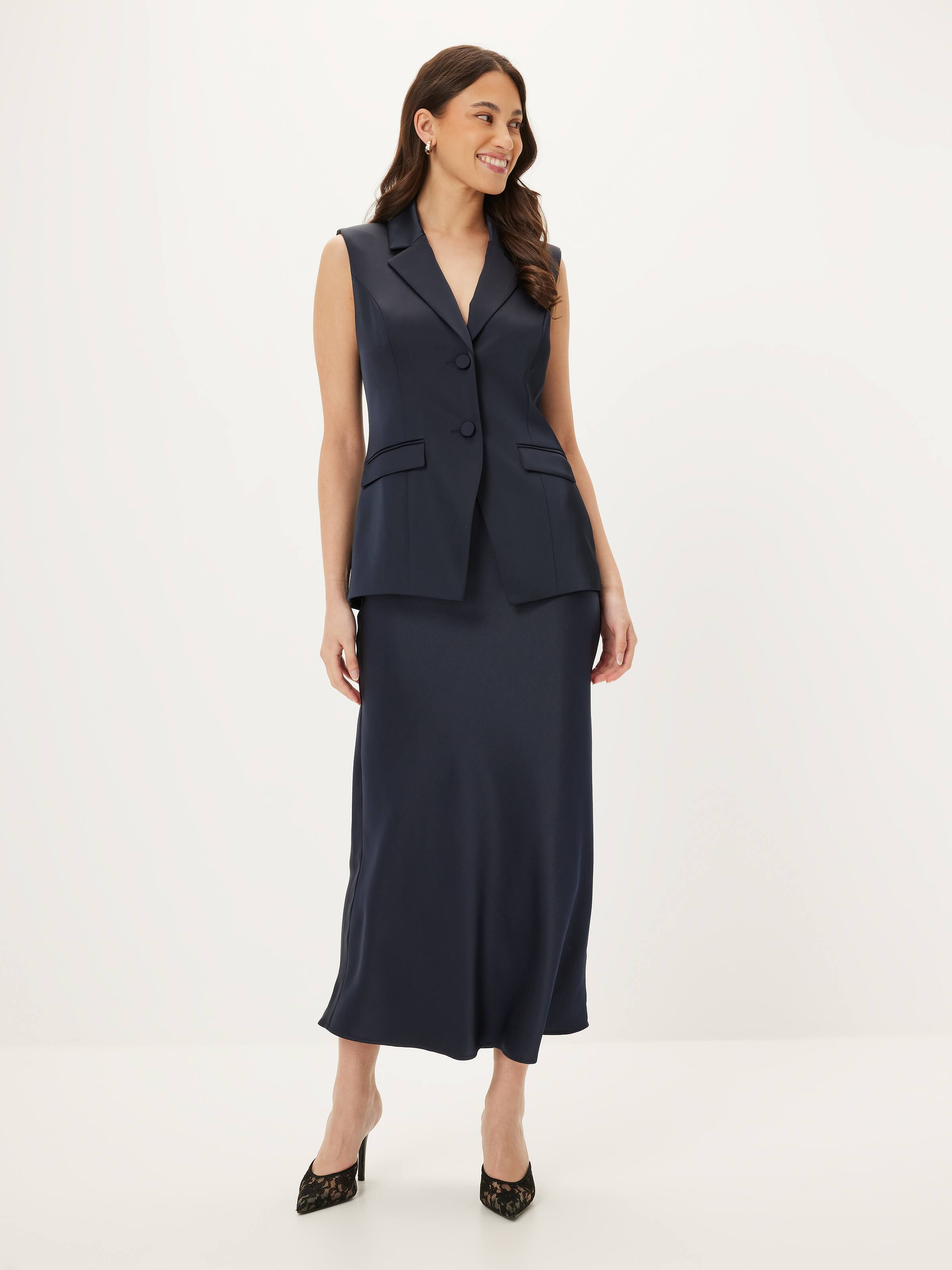 Endless Love Satin Slip Skirt