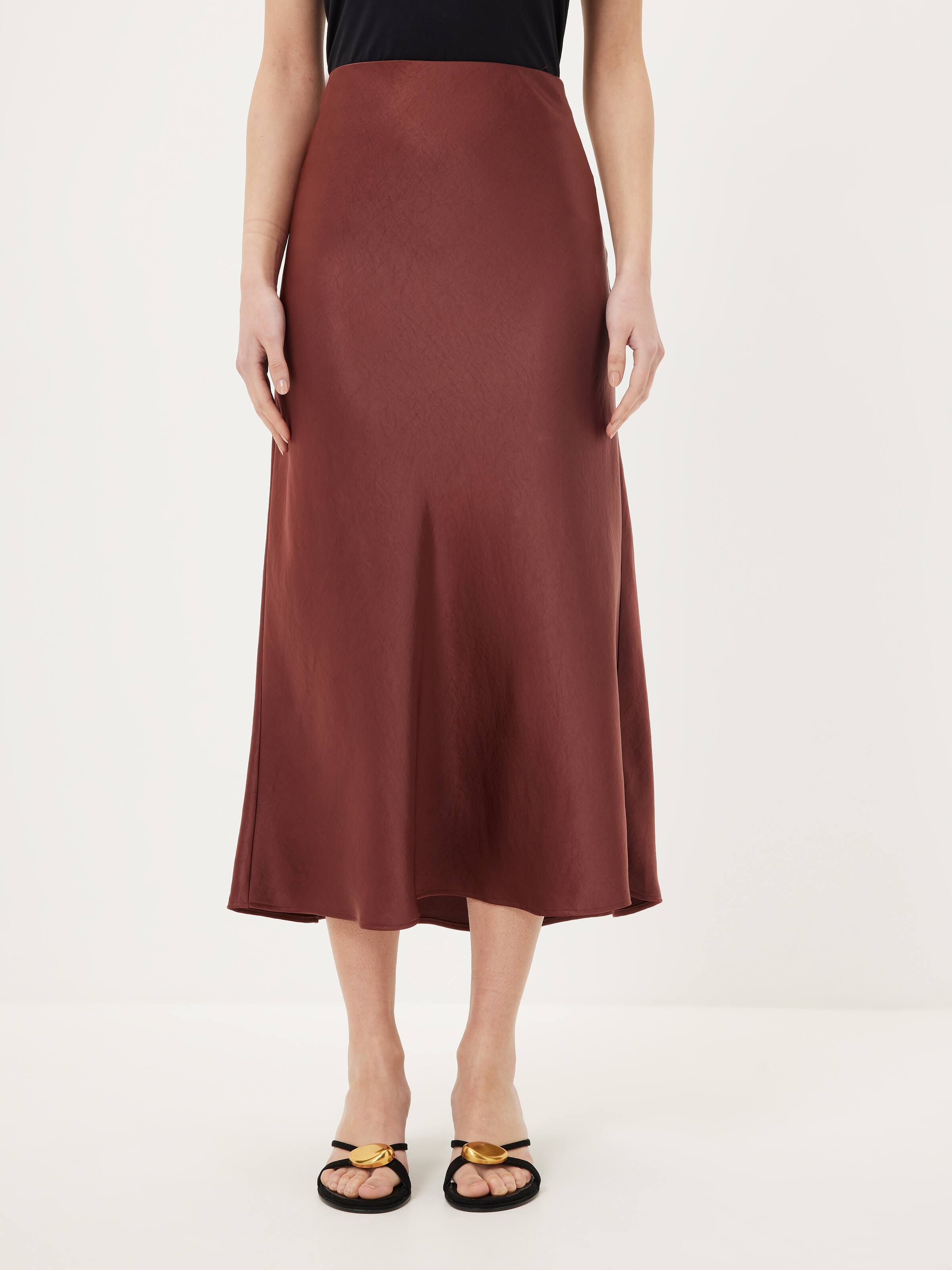 Endless Love Satin Slip Skirt