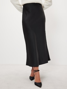 To Be Loved Satin Skirt