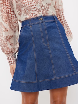 Copenhagen Denim Mini Skirt