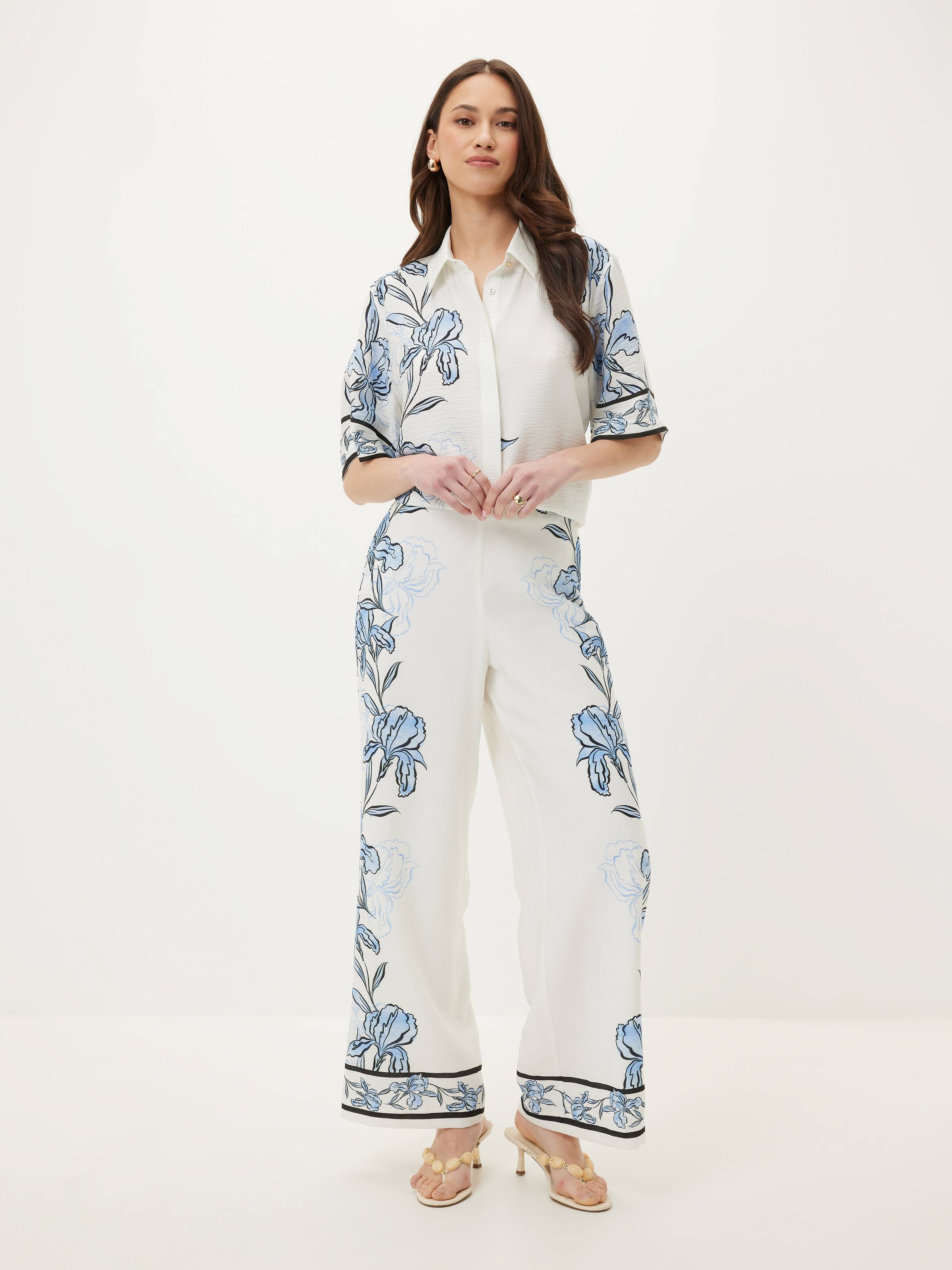Orchid Bliss Wide Leg Pant