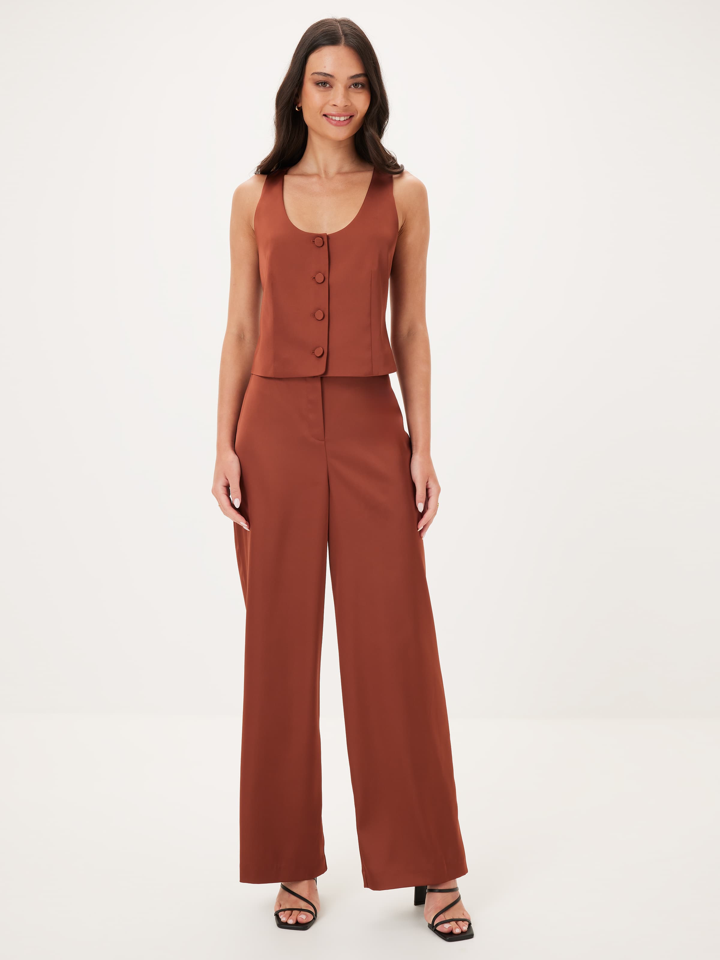 Love Triangle Satin Waistcoat