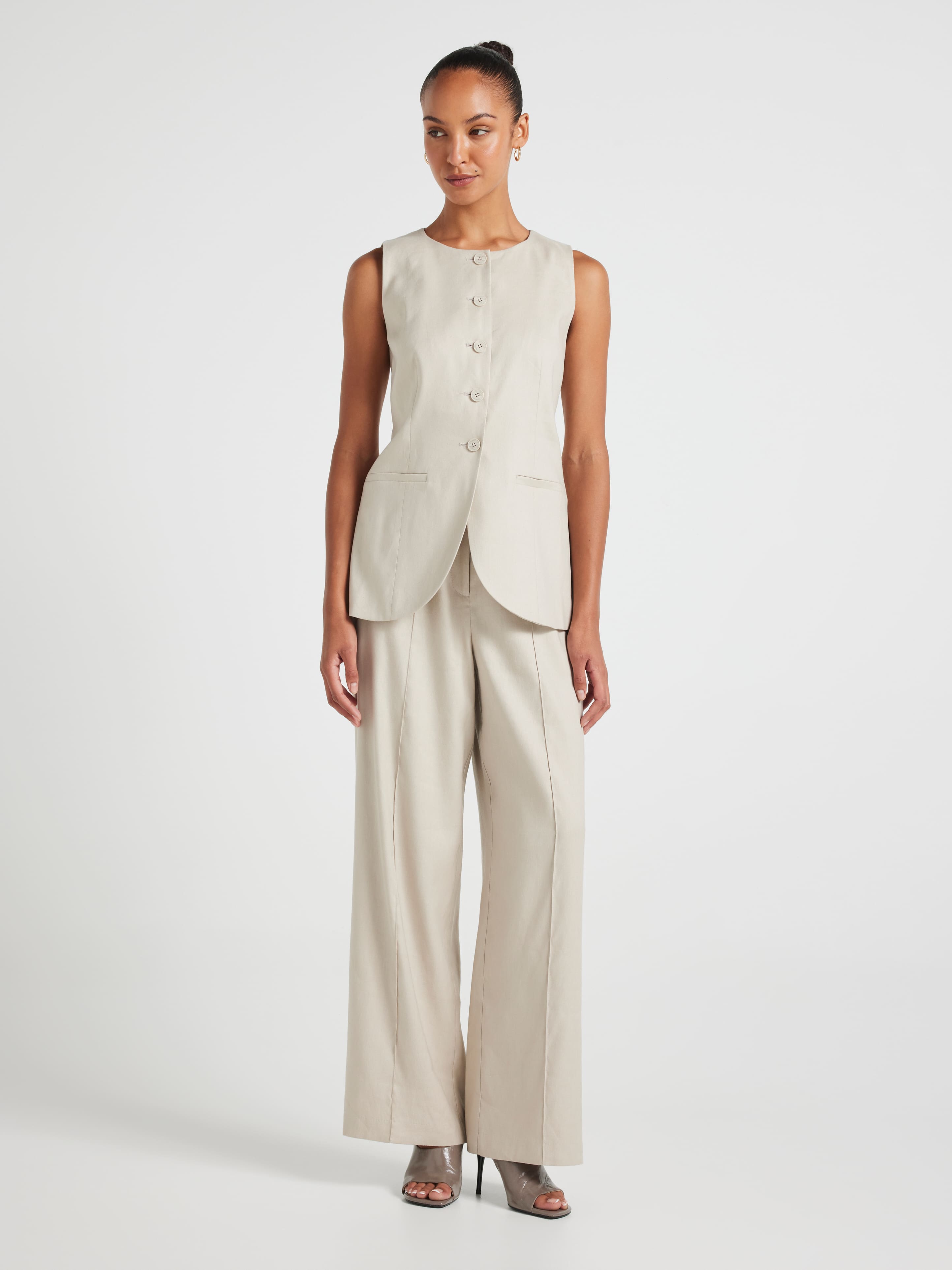 Made For Me Linen Vest