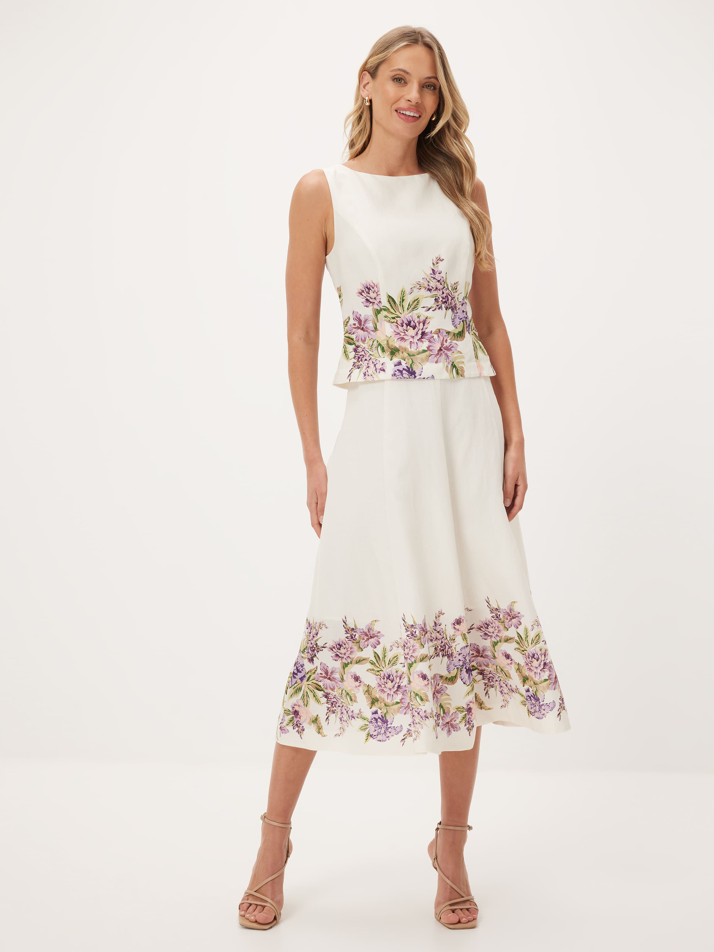 Ray Of Sunshine Midi Skirt
