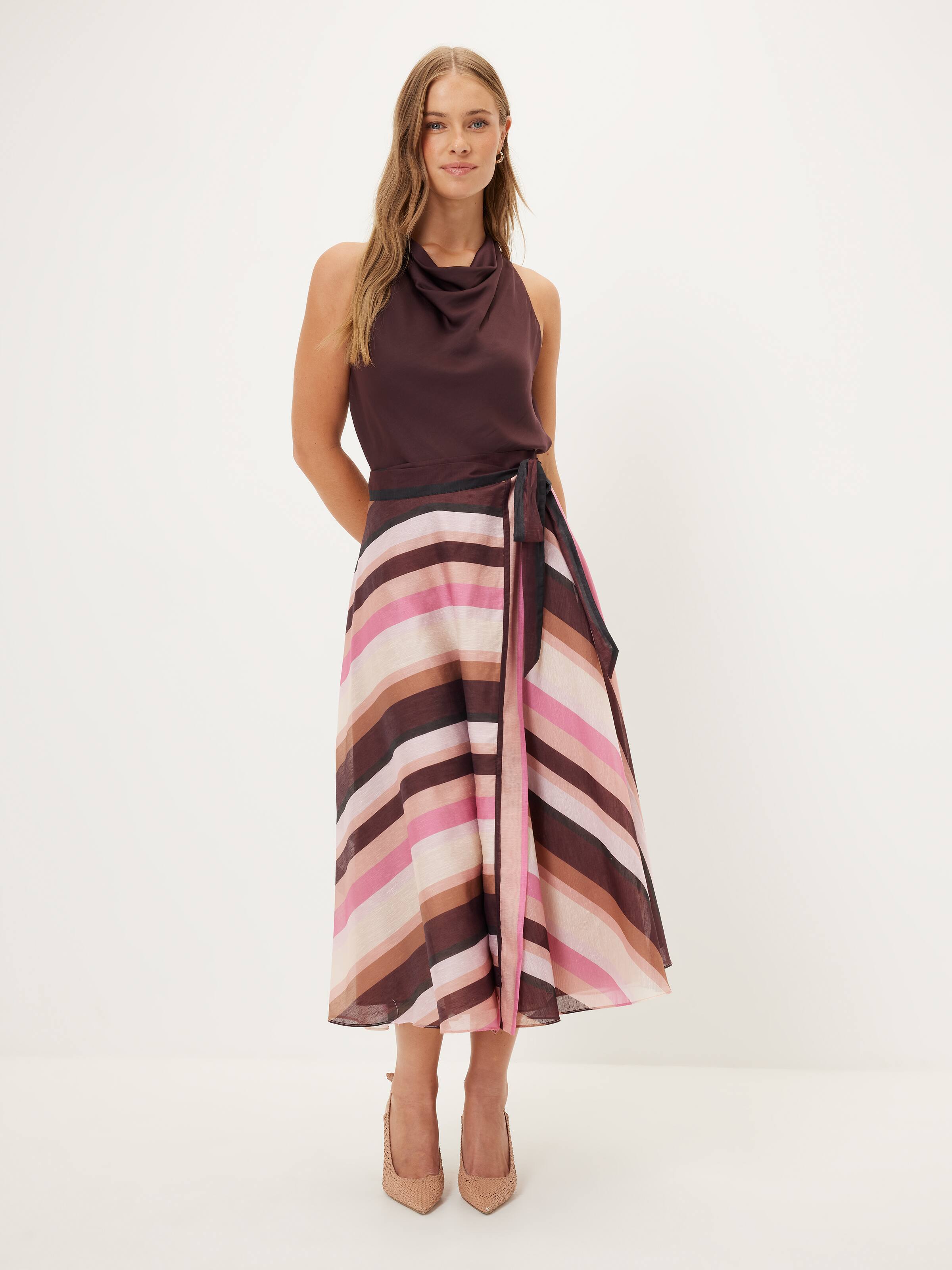 Passion Splice Wrap Skirt
