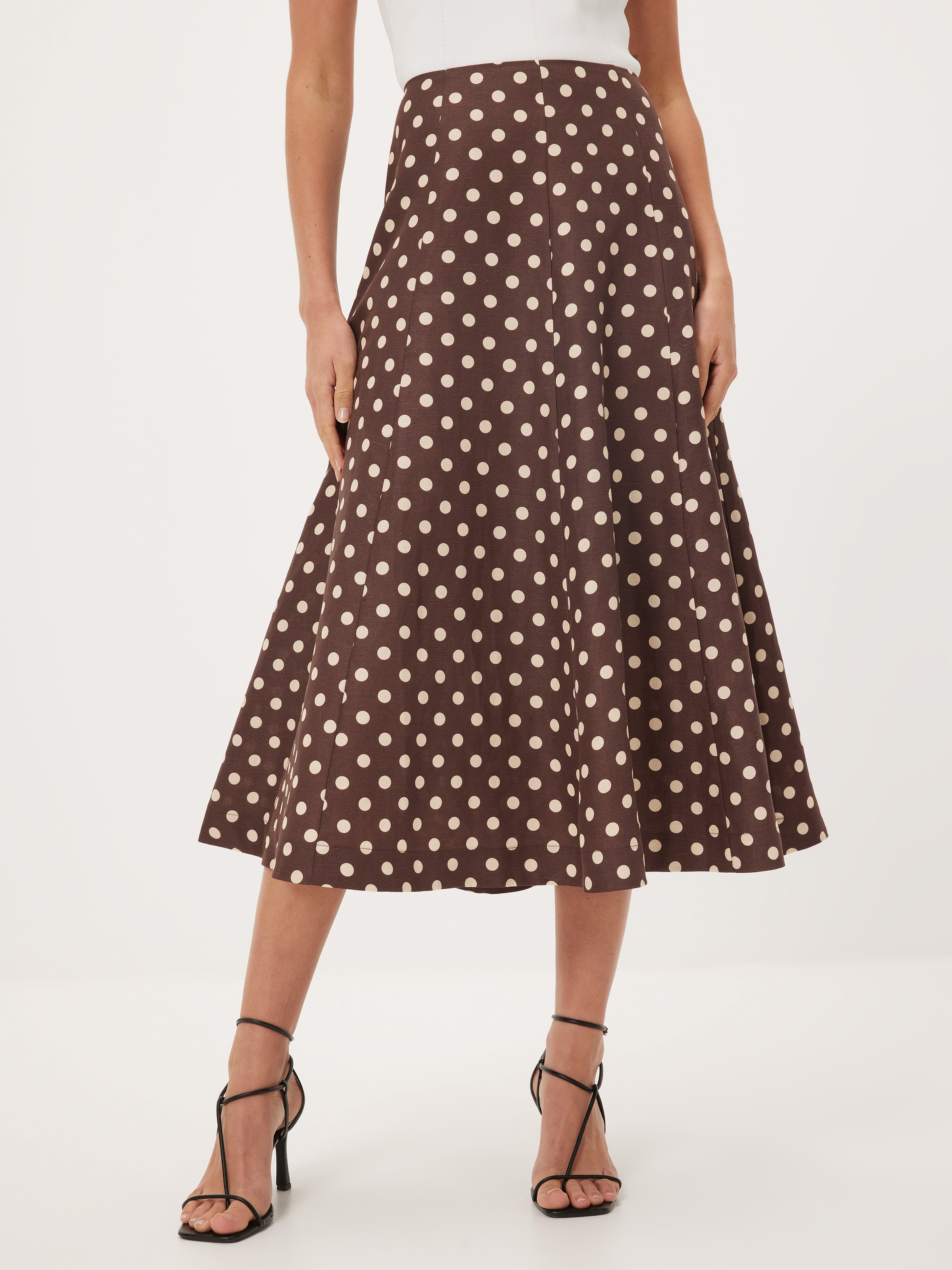 Ray Of Sunshine Midi Skirt