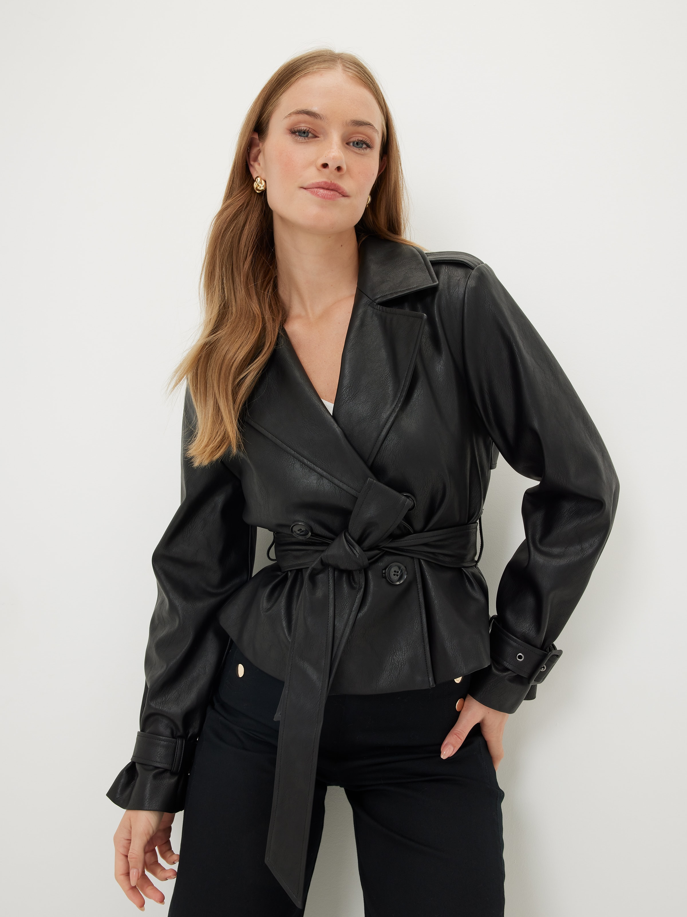 It Girl Faux Leather Jacket