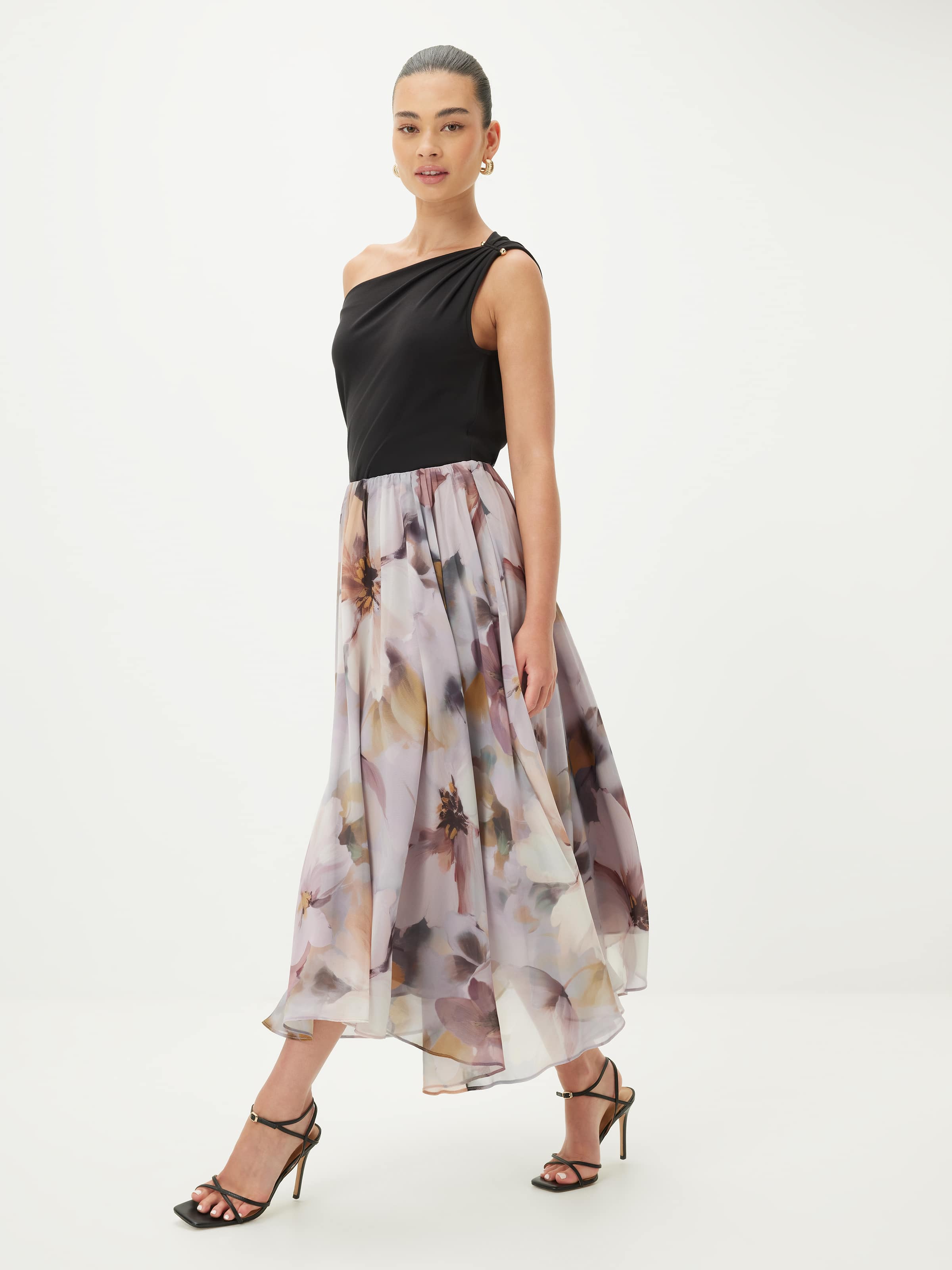 Love In The Dark Midi Skirt