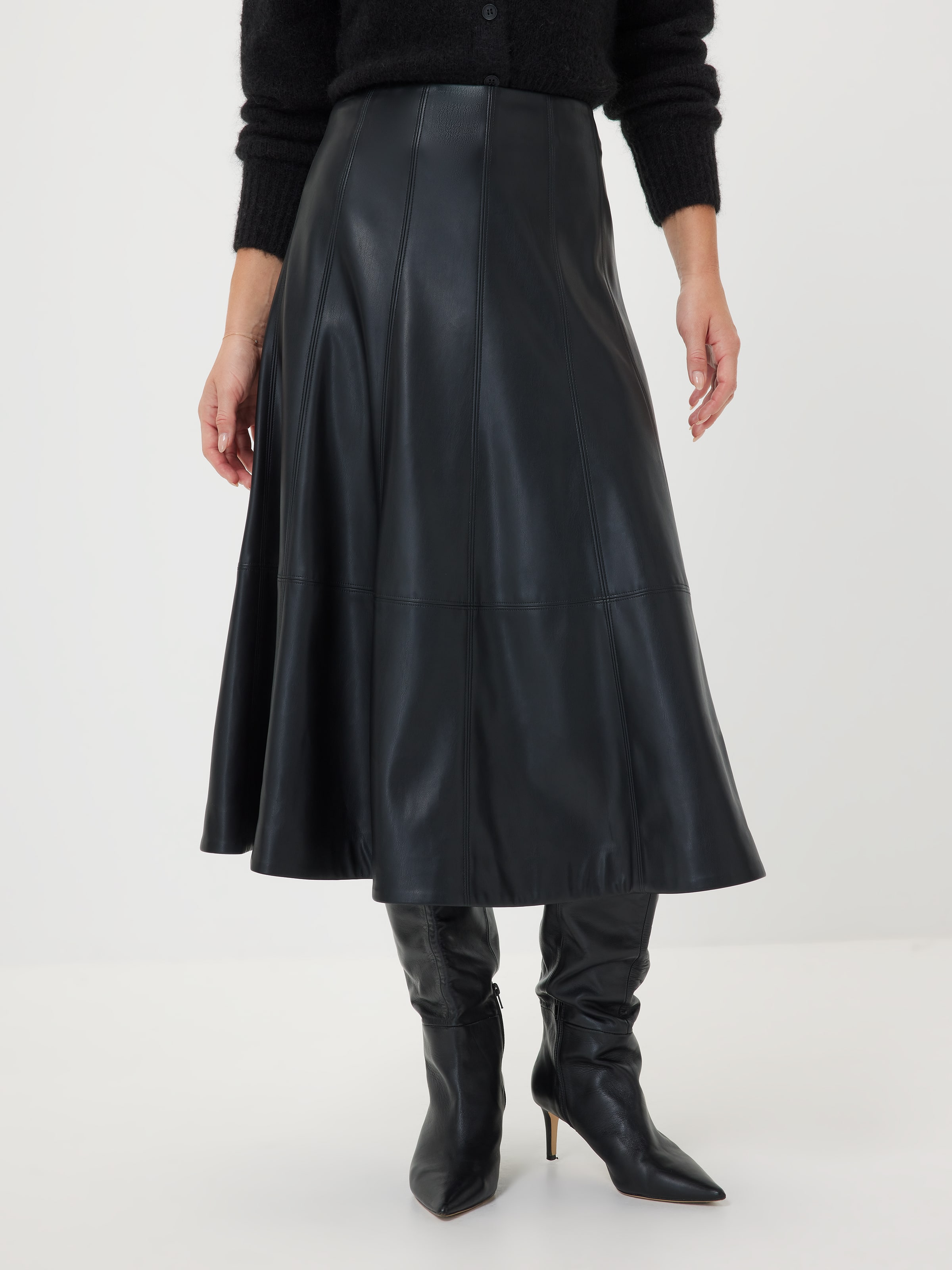 Winter Wonderland Pu Skirt