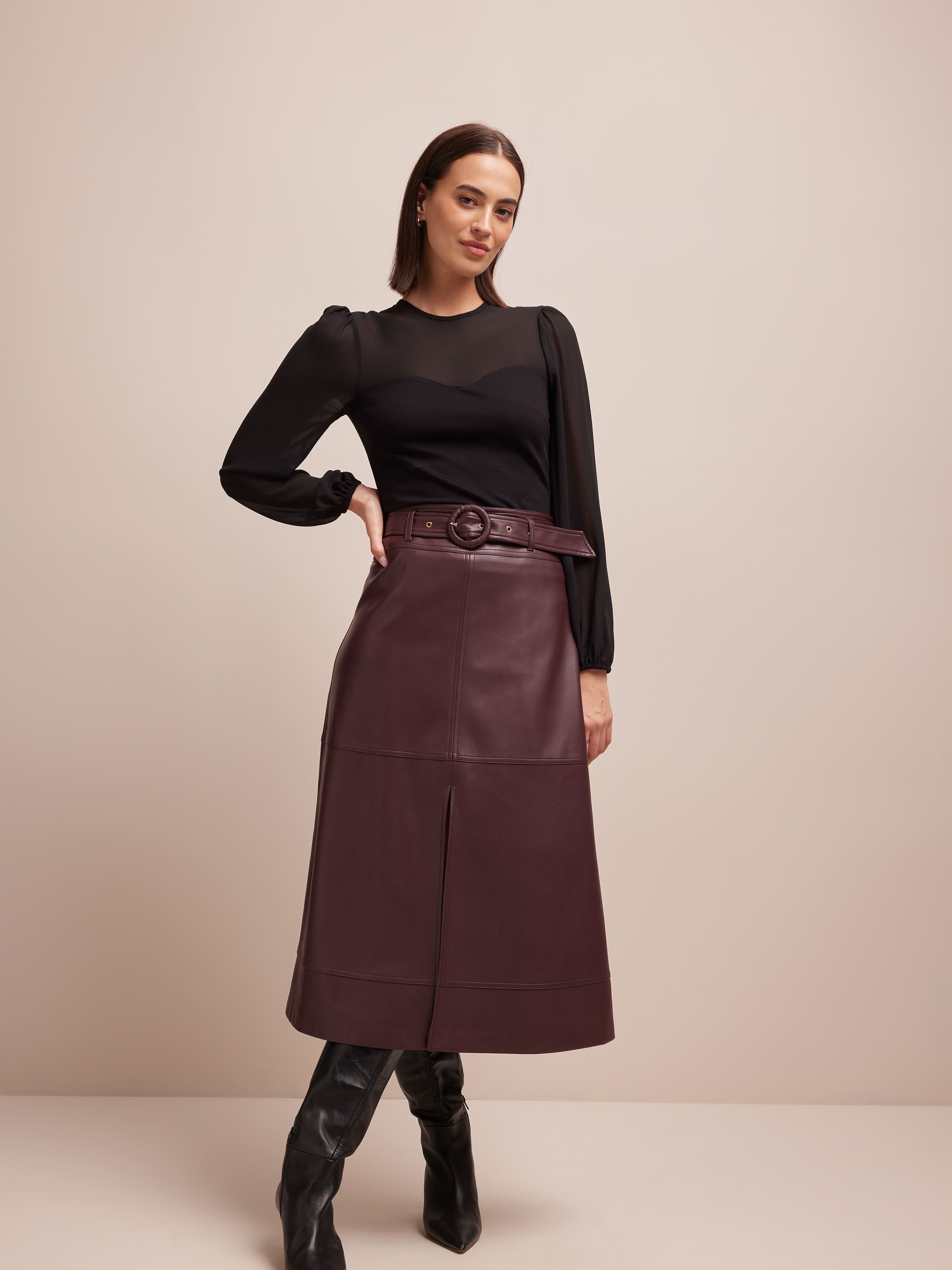 The Plaza Midi Skirt