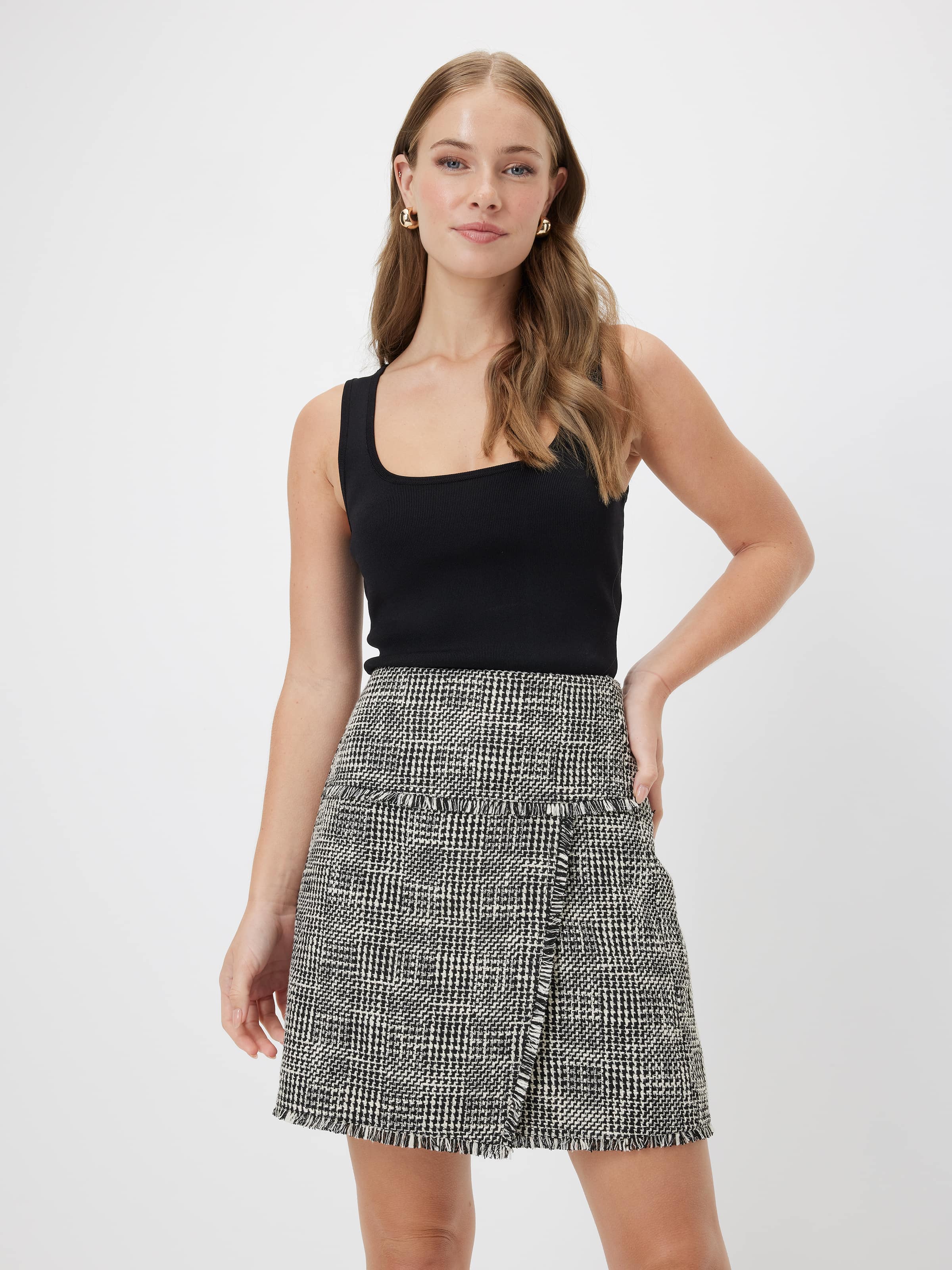 After Glow Boucle Mini Skirt