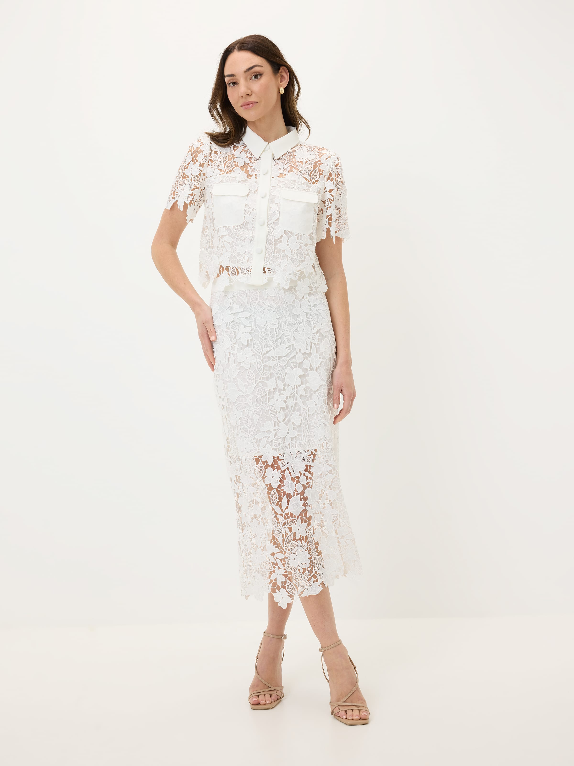 Dressed To Kill Lace Skirt
