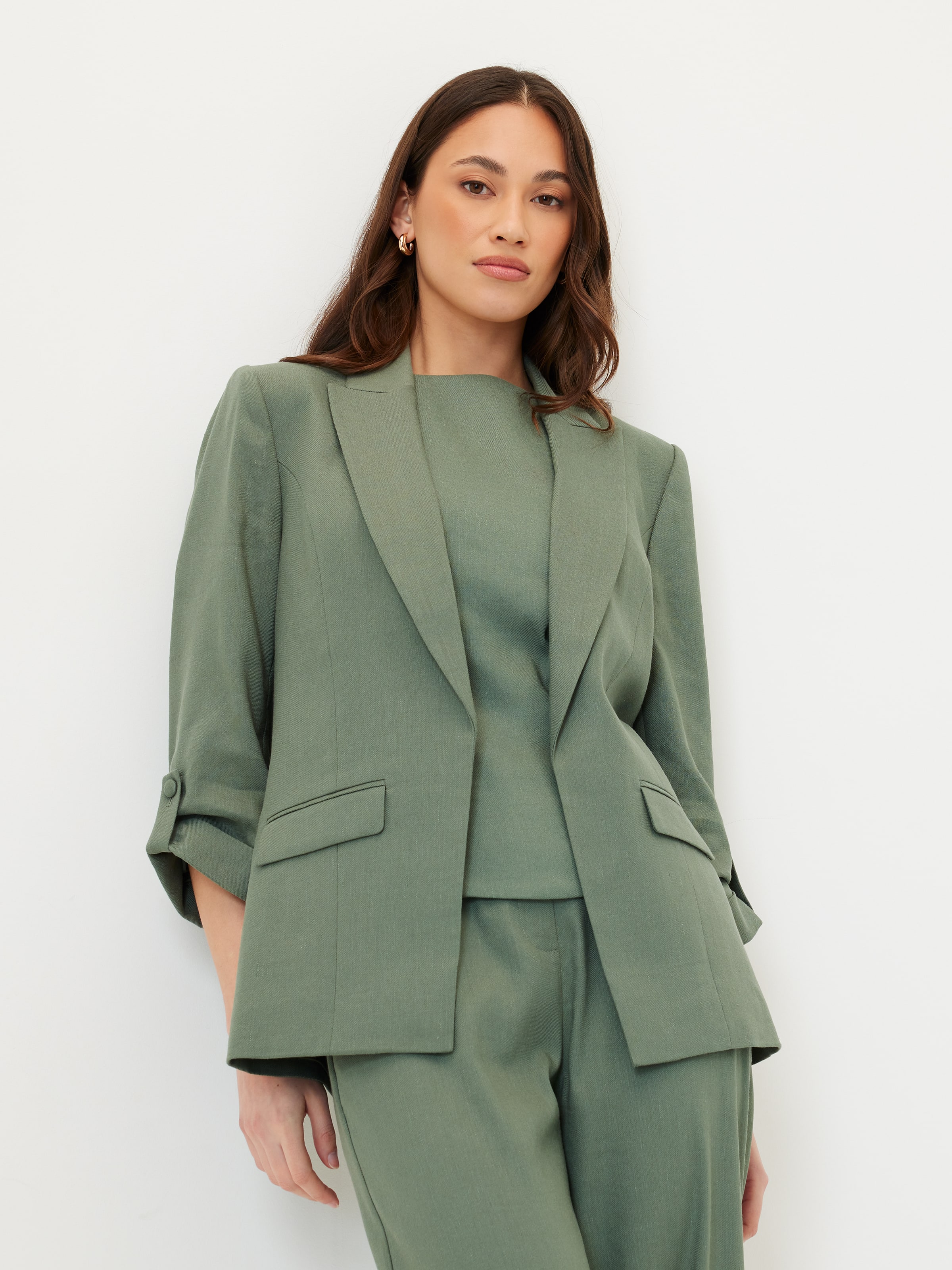 Blue Moon Linen Blend Jacket