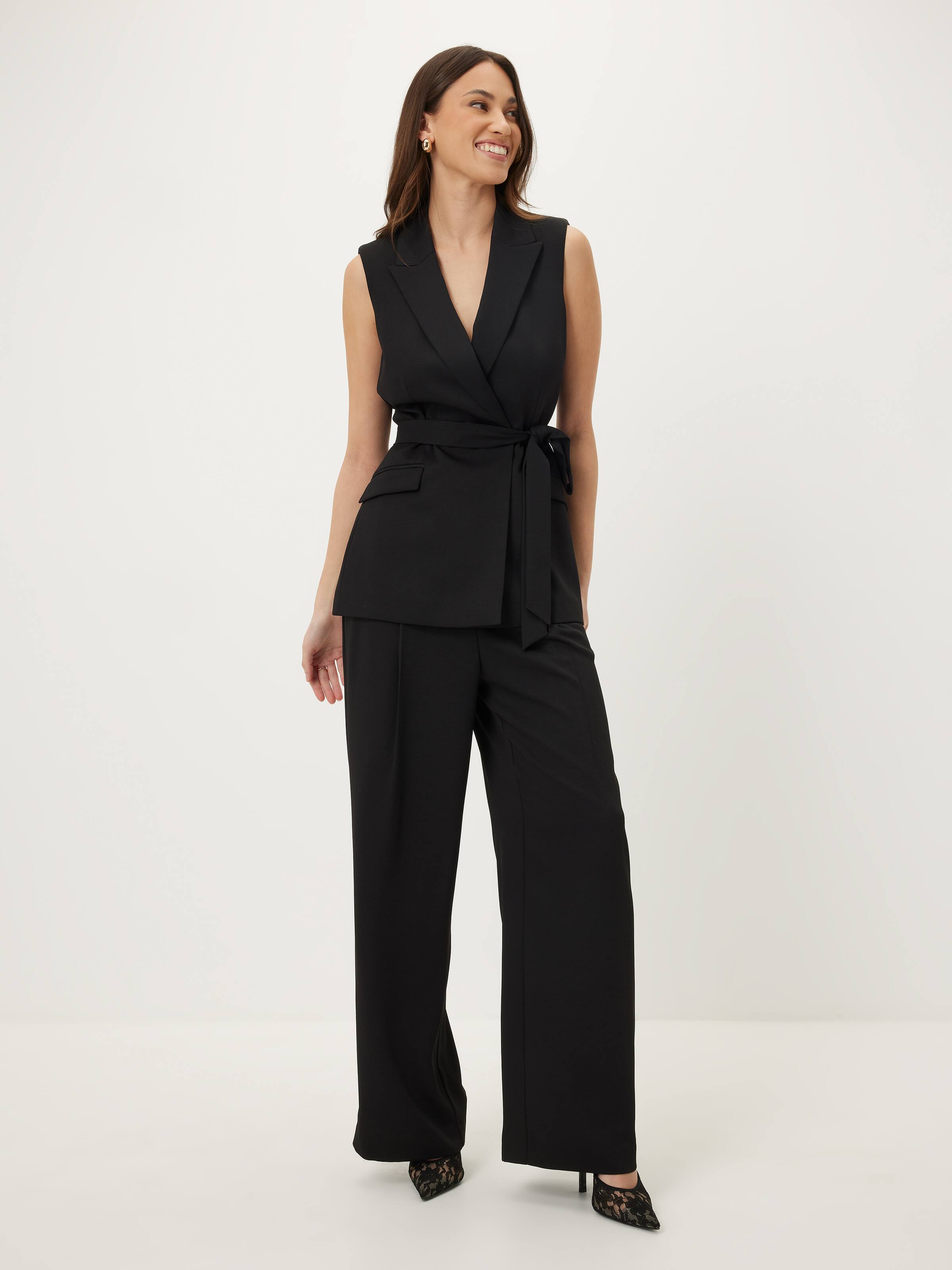 Tribeca Belted Vest