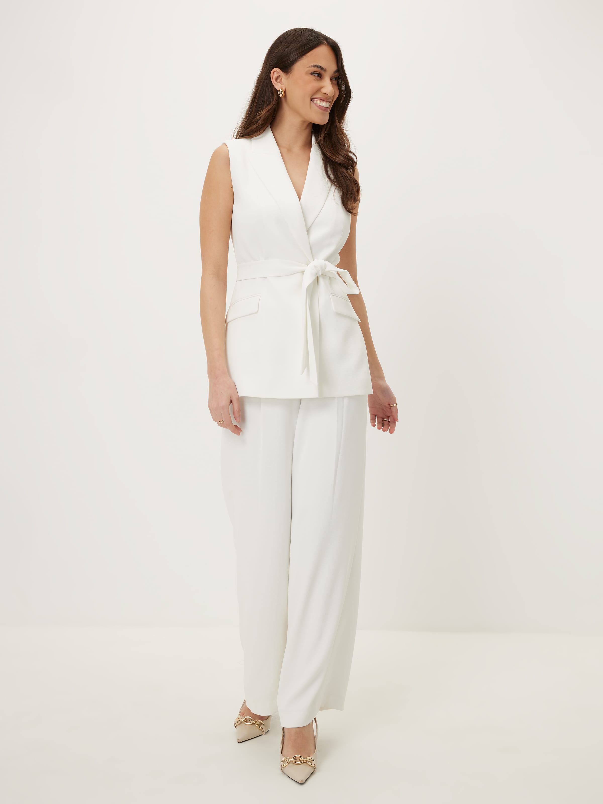 Tribeca Belted Vest