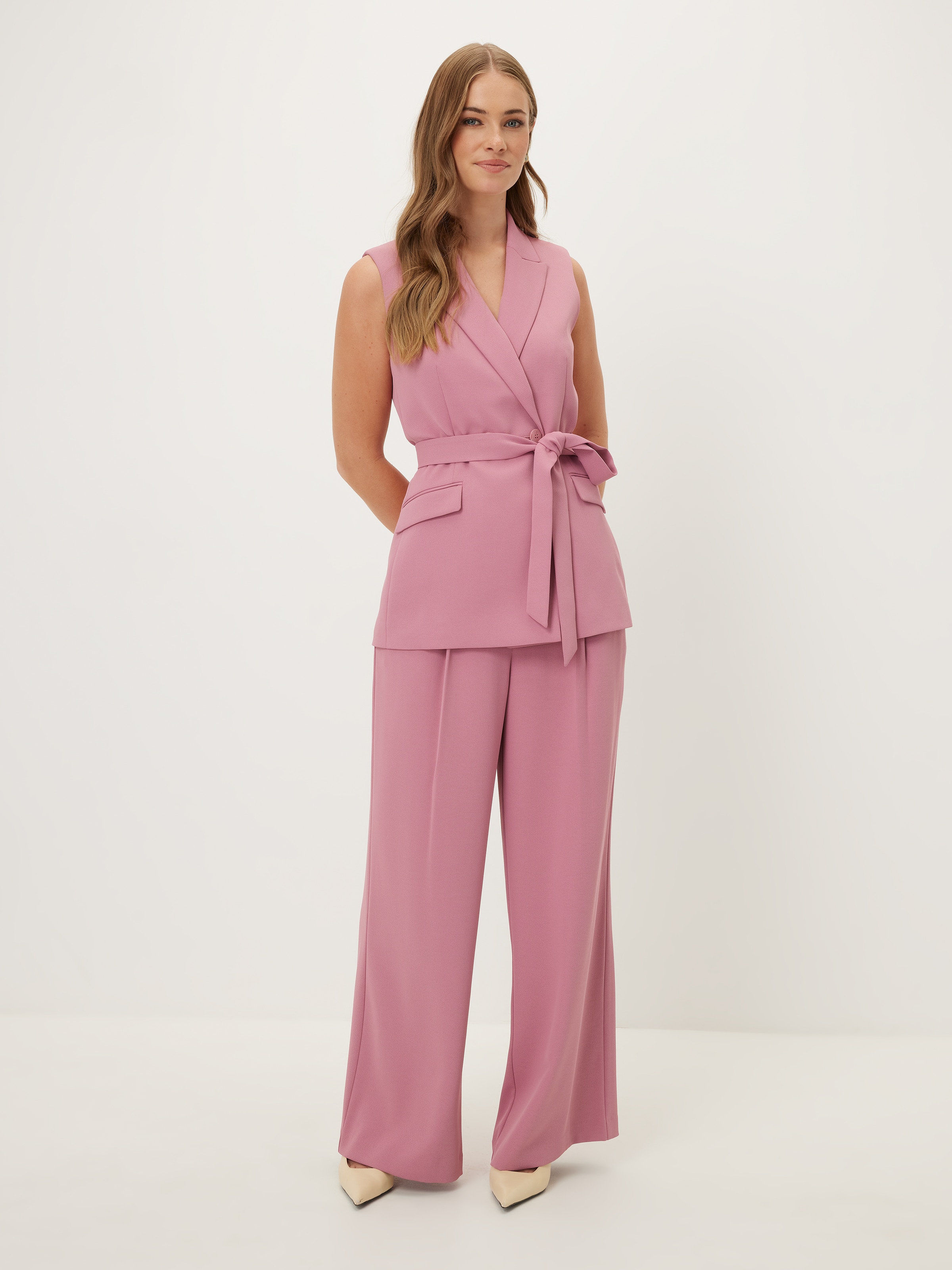 Tribeca Belted Vest