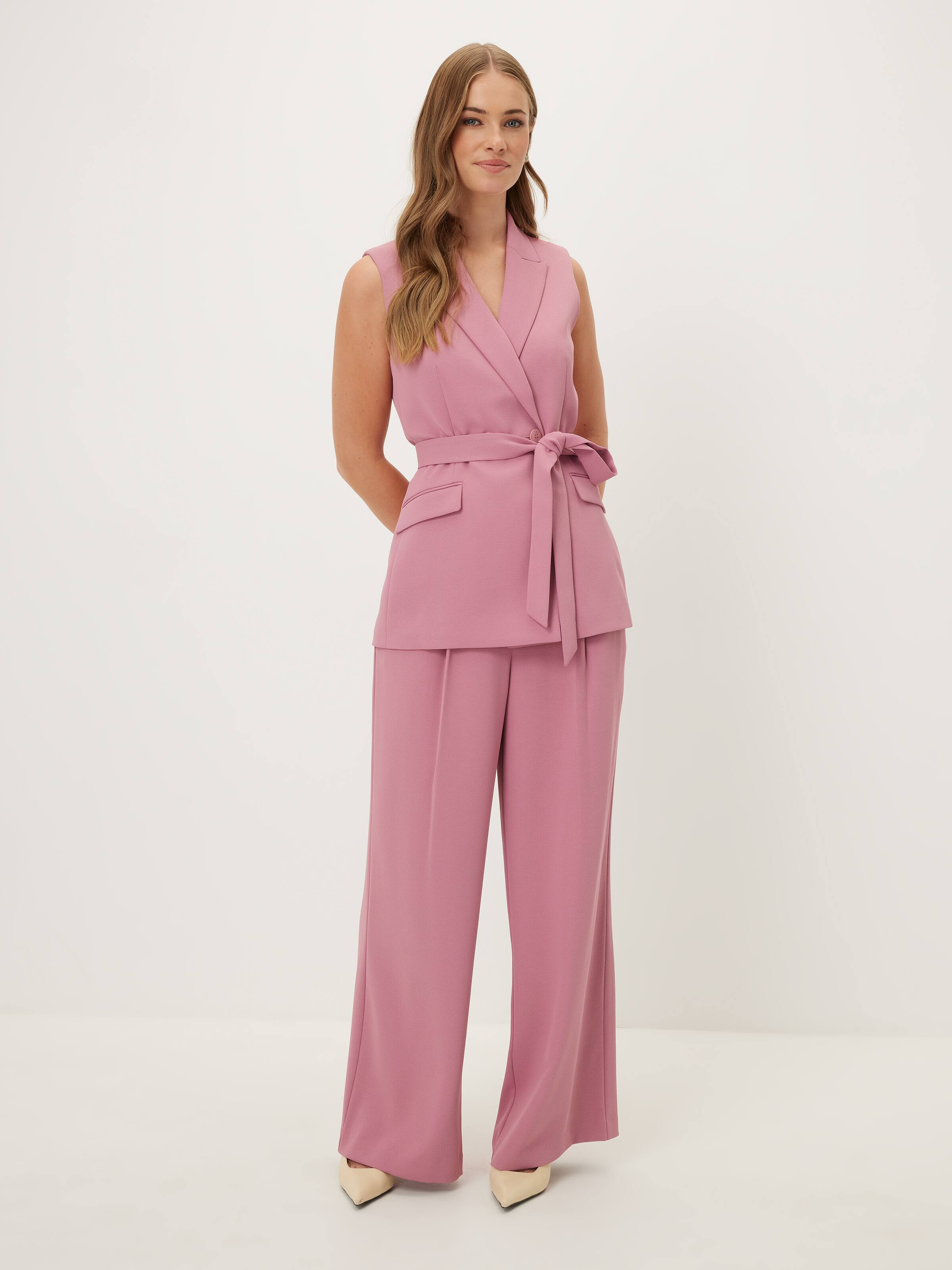 Tribeca Belted Vest