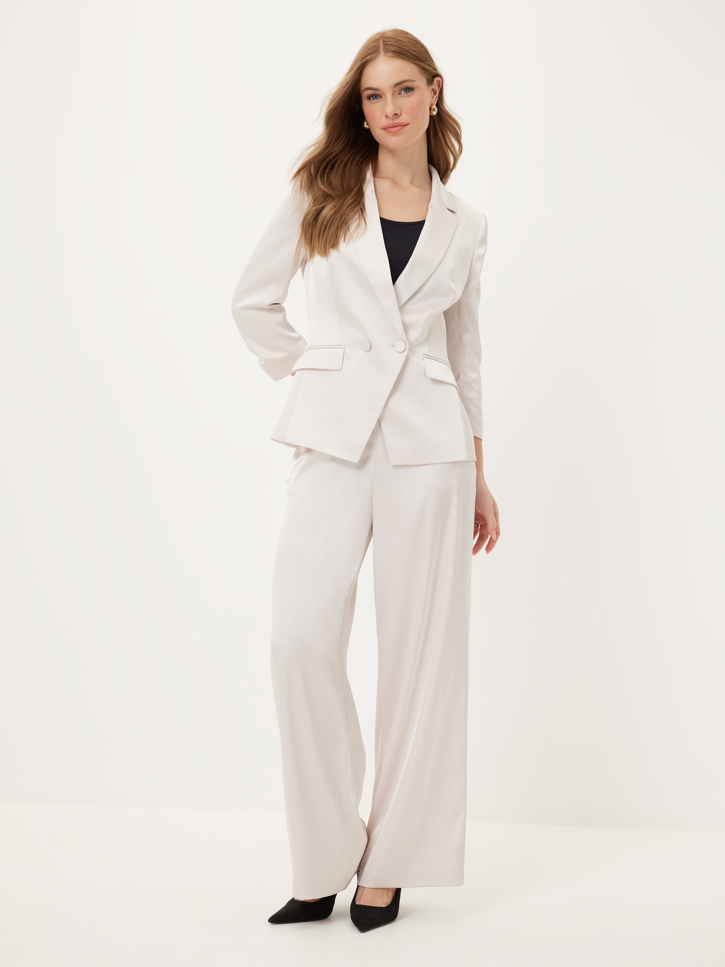 Endless Love Satin Blazer