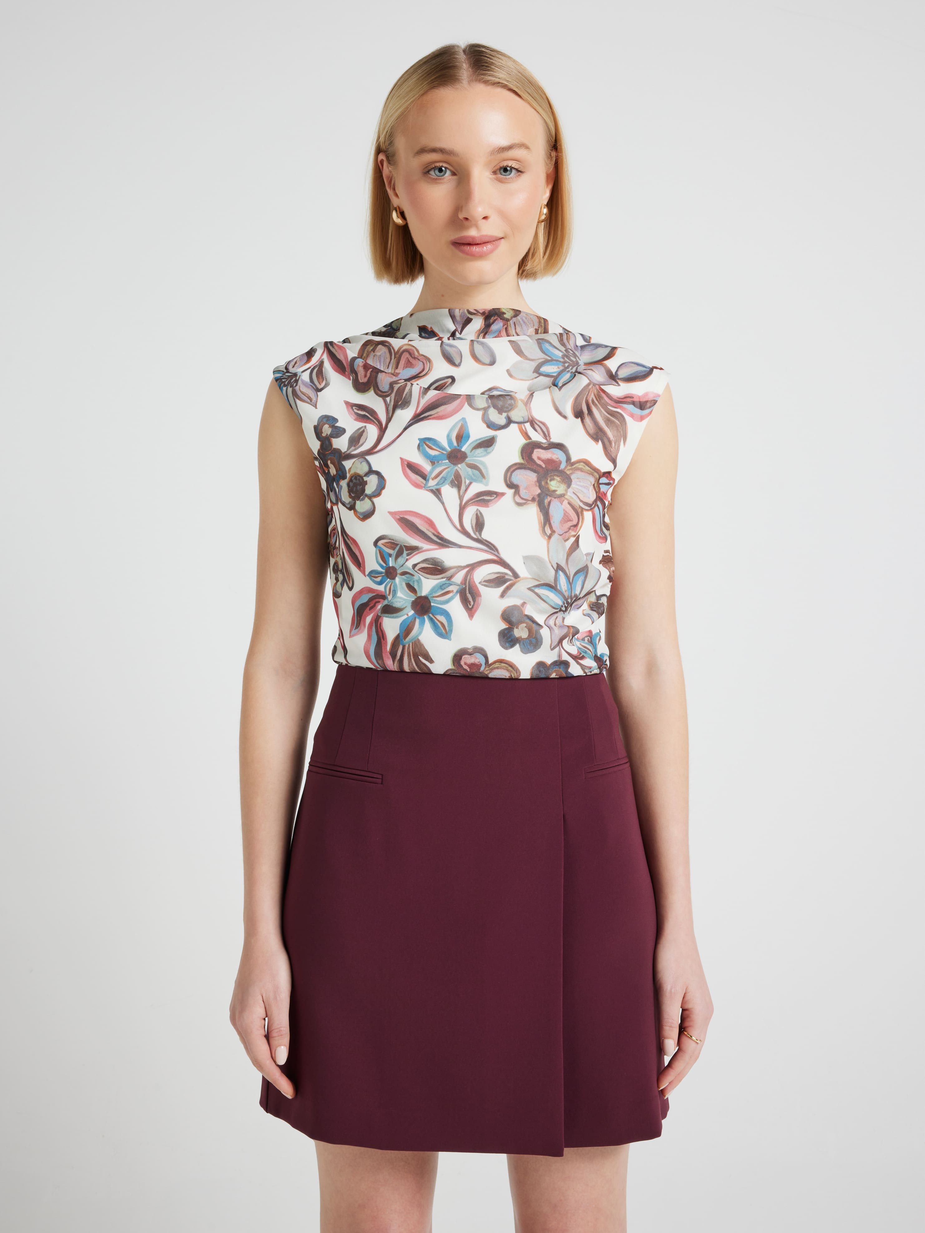 Midnight Rain Mini Skirt