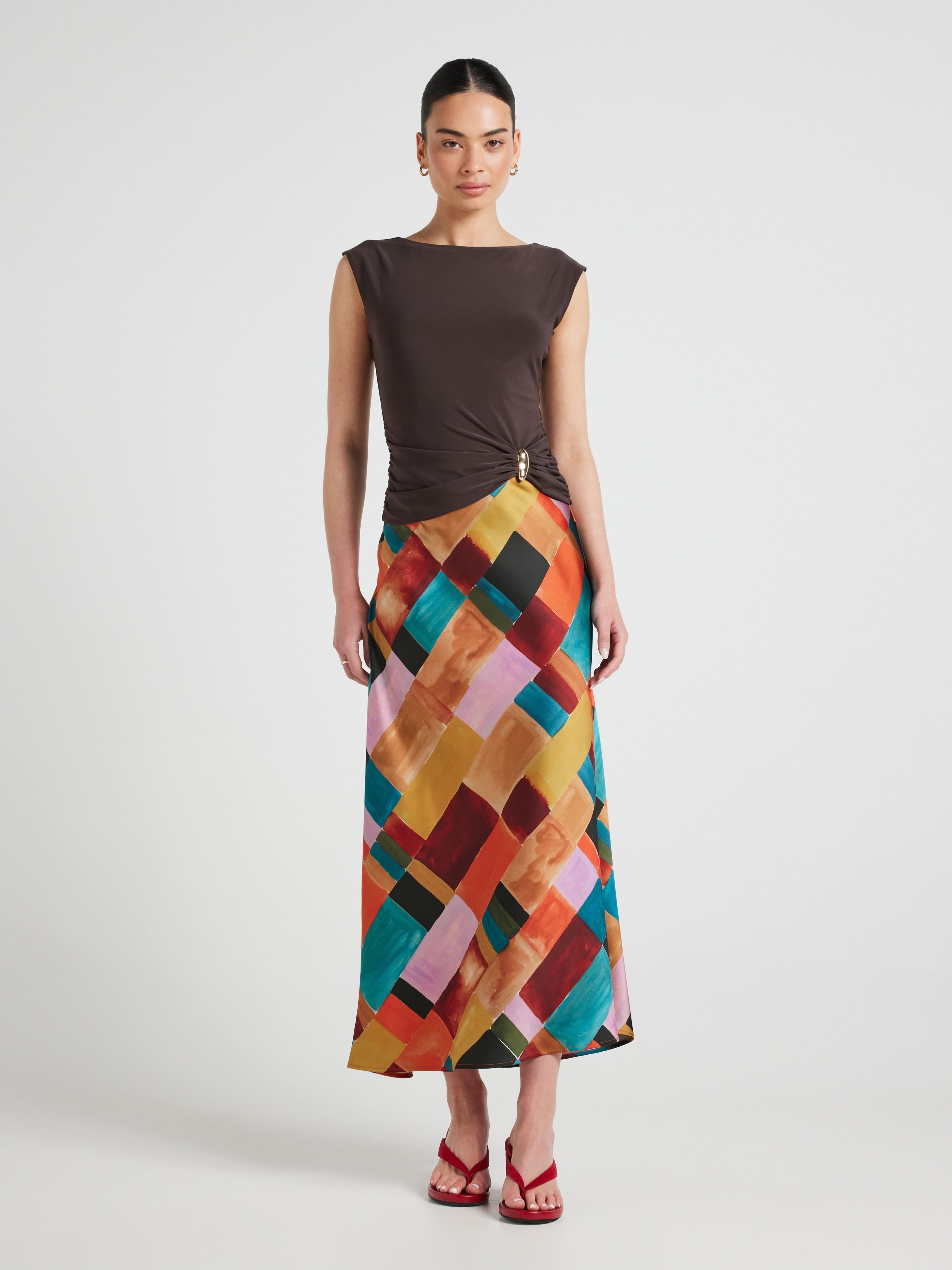 Marrakech Tile Slip Skirt