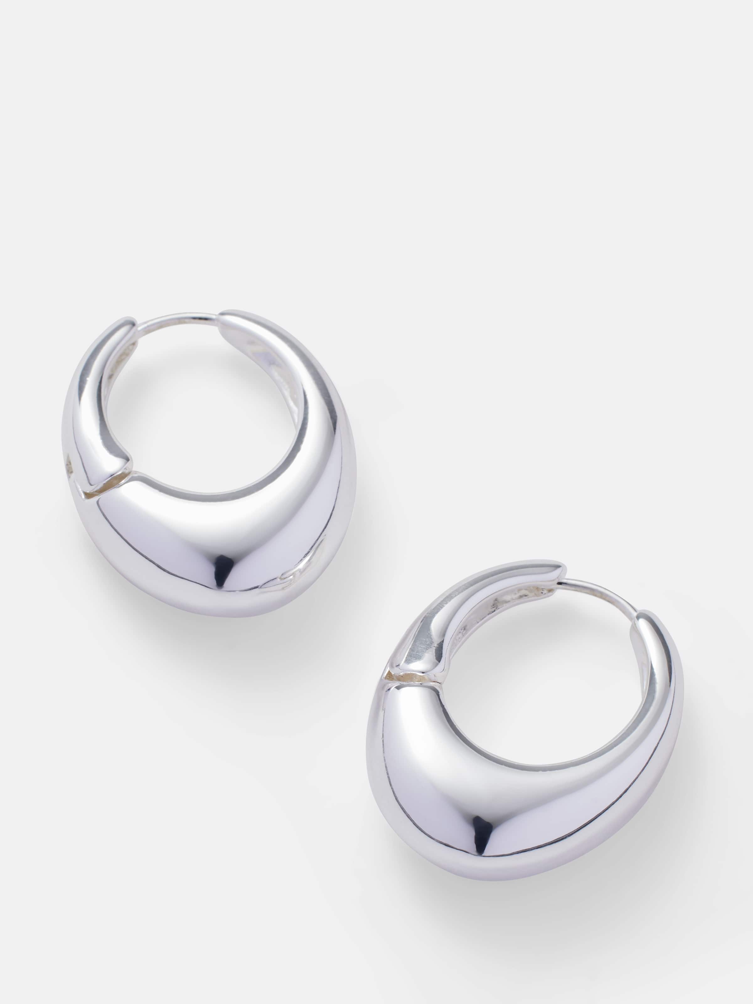 Kayla Lobster Claw Hoops