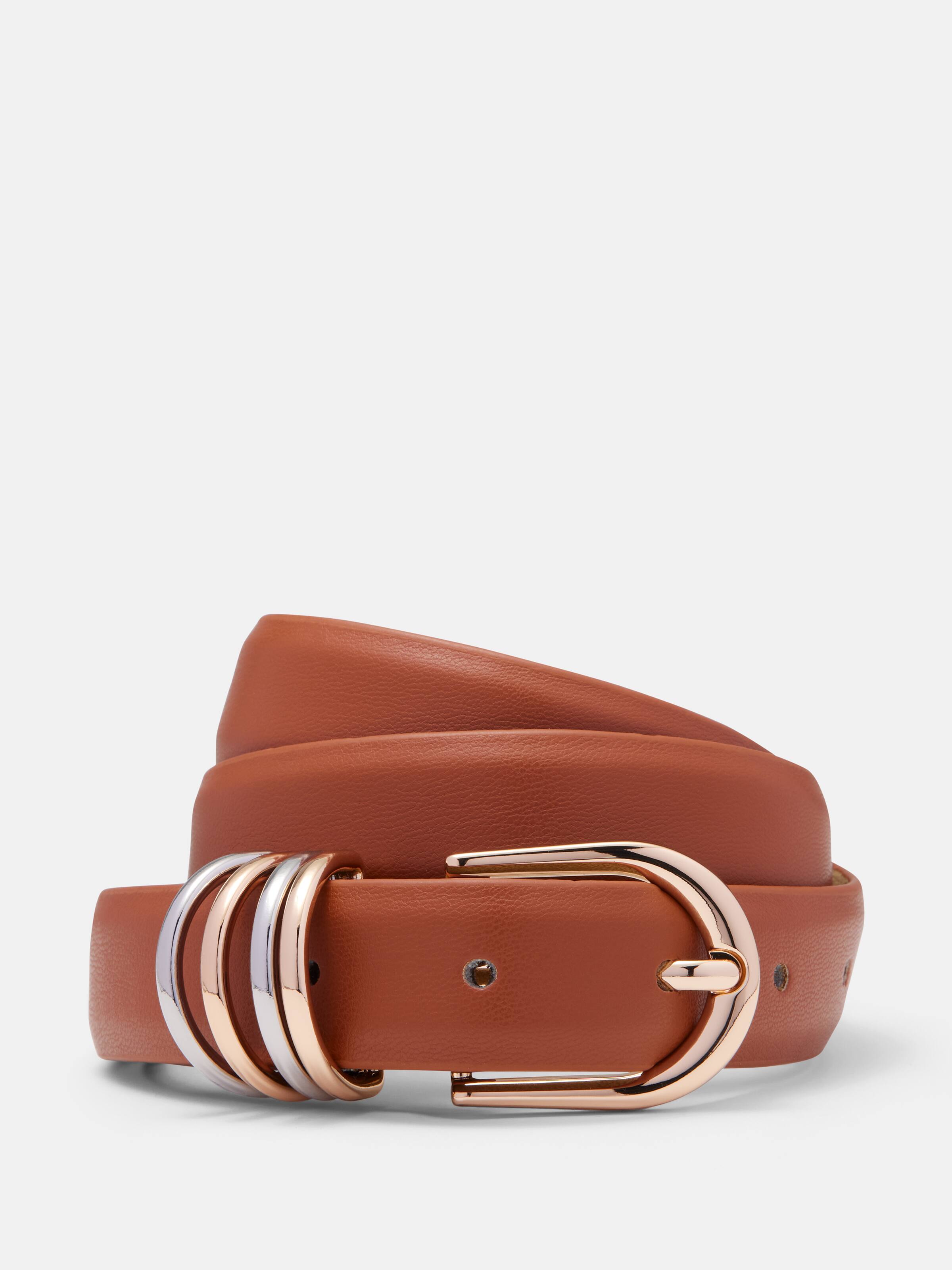 Kylie Two Tone Keeper Belt