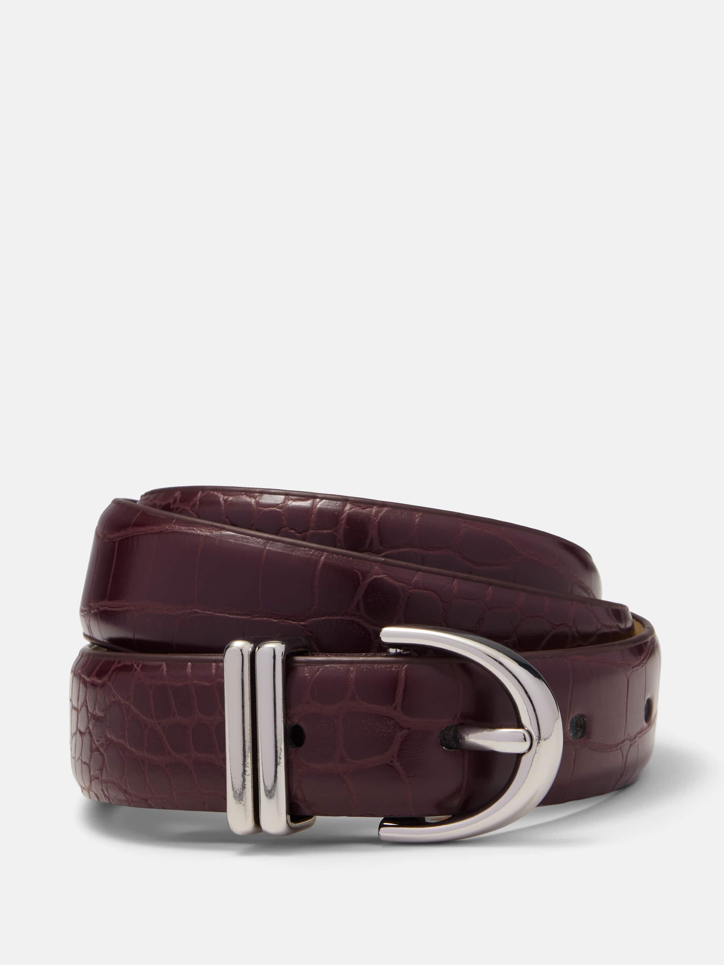 Rach Croc Effect Keeper Belt