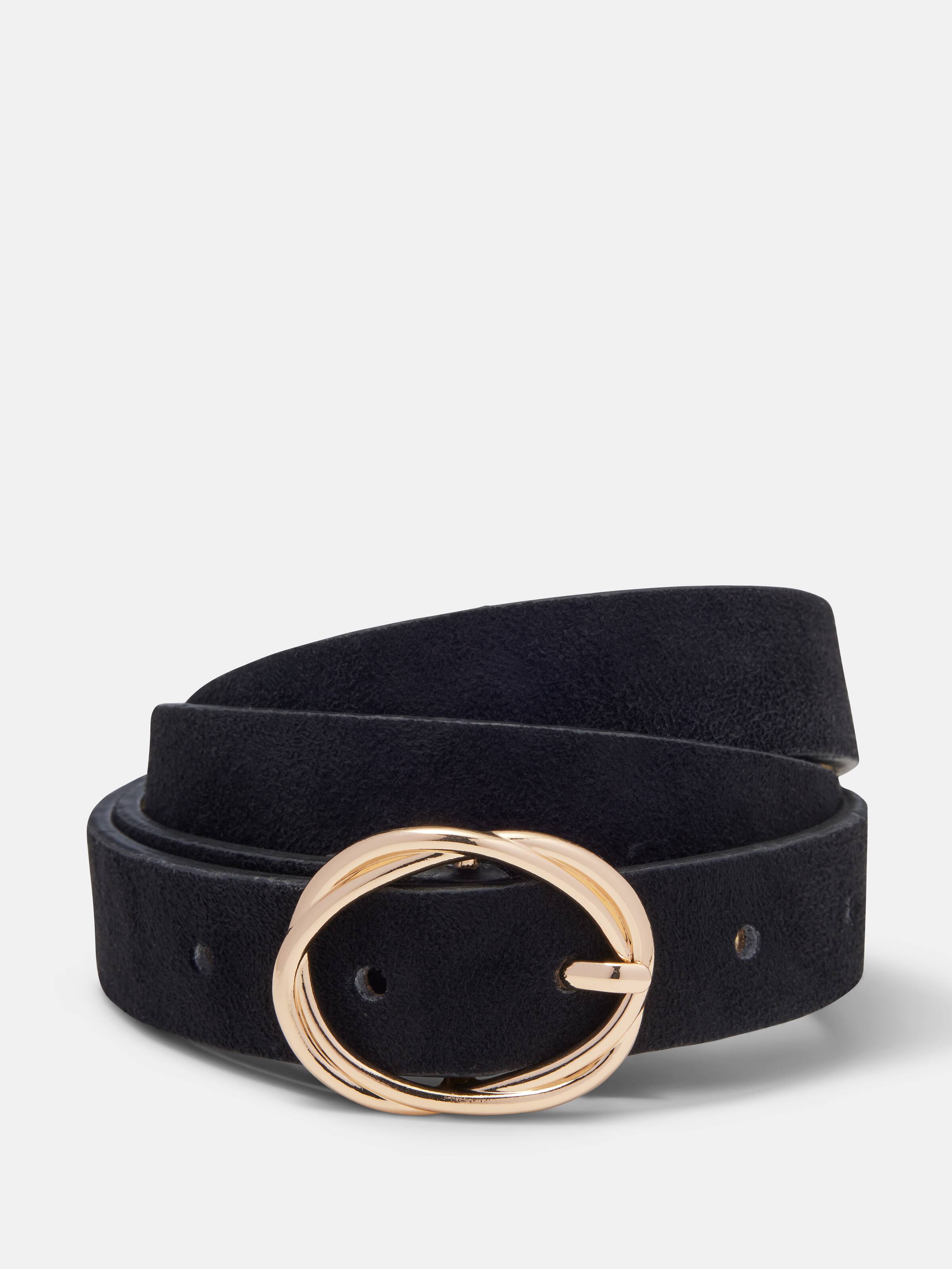 Piper Knot Buckle Micro Suede