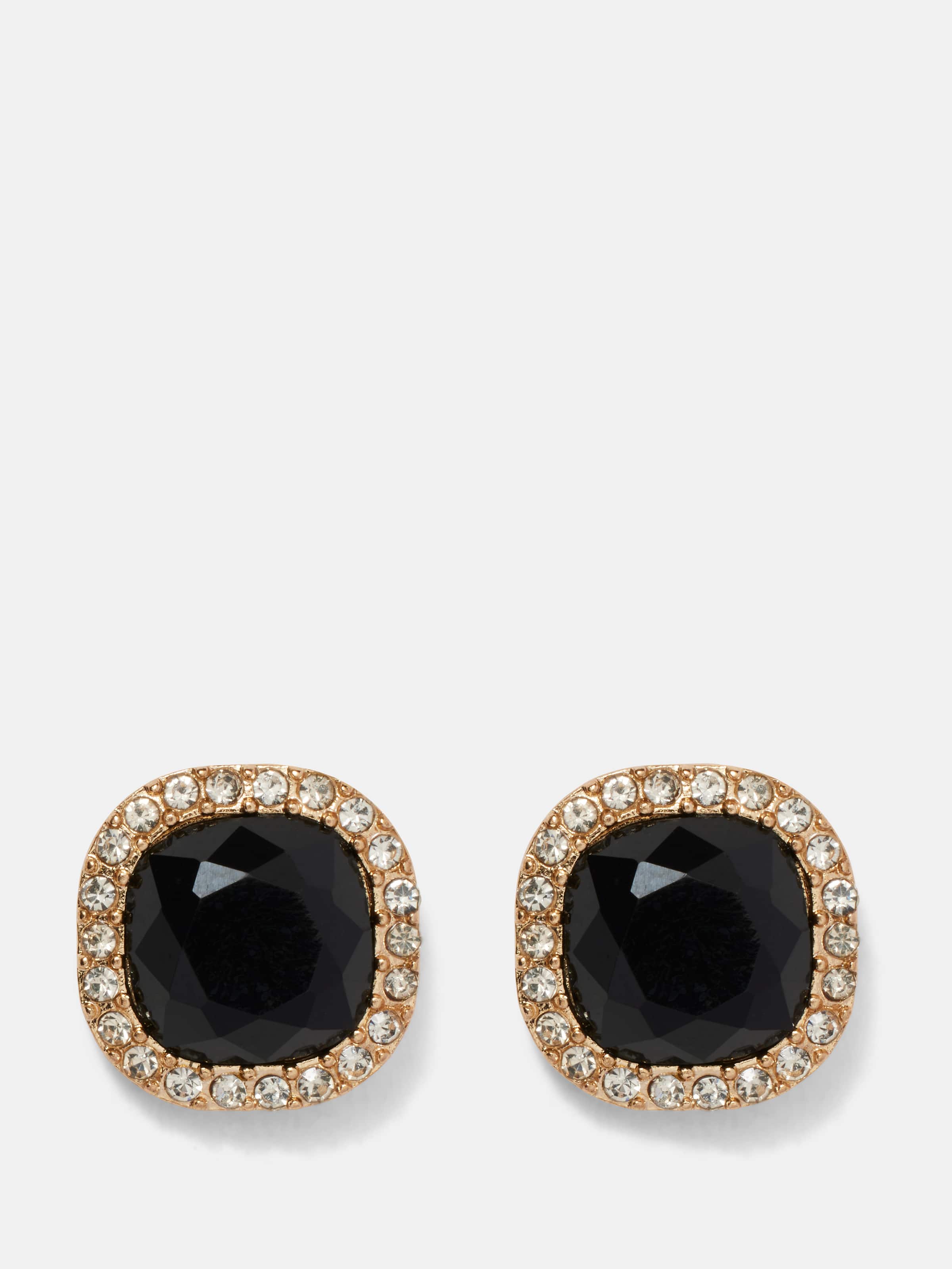 Brie Onyx Studs