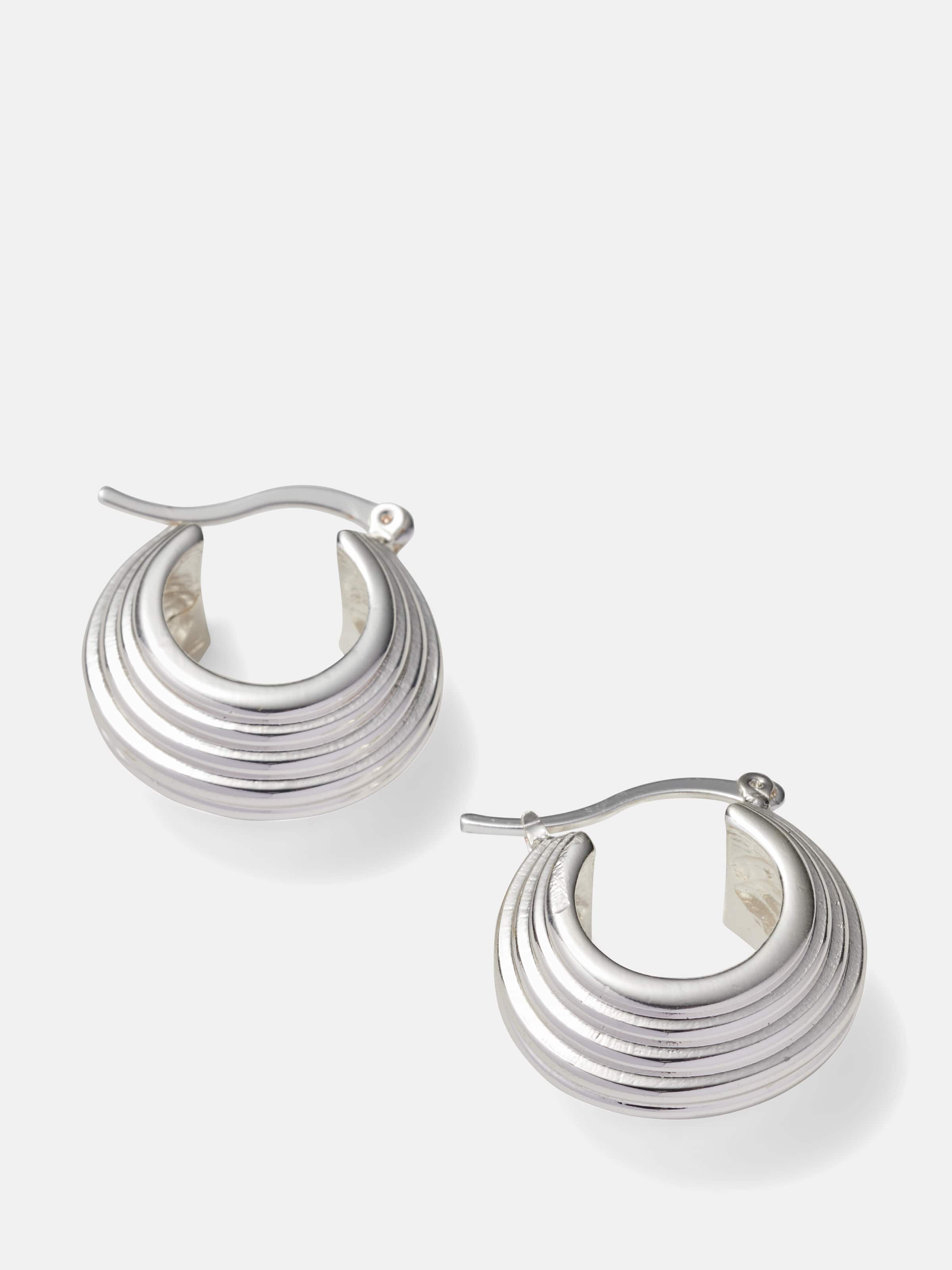 Chelsea Ridge Hoop Earrings