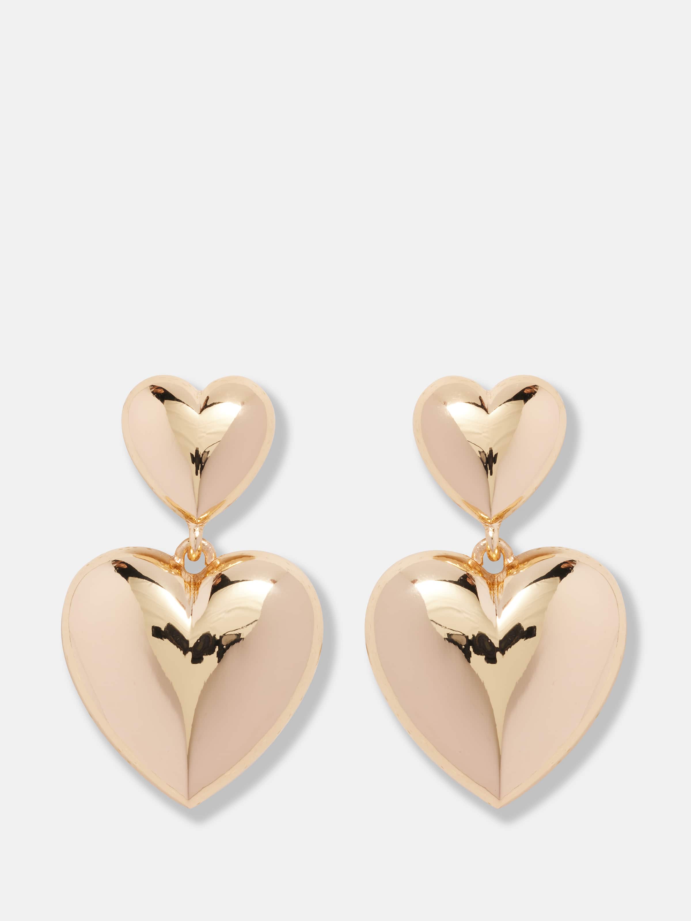 Charlotte Heart Drop Earrings