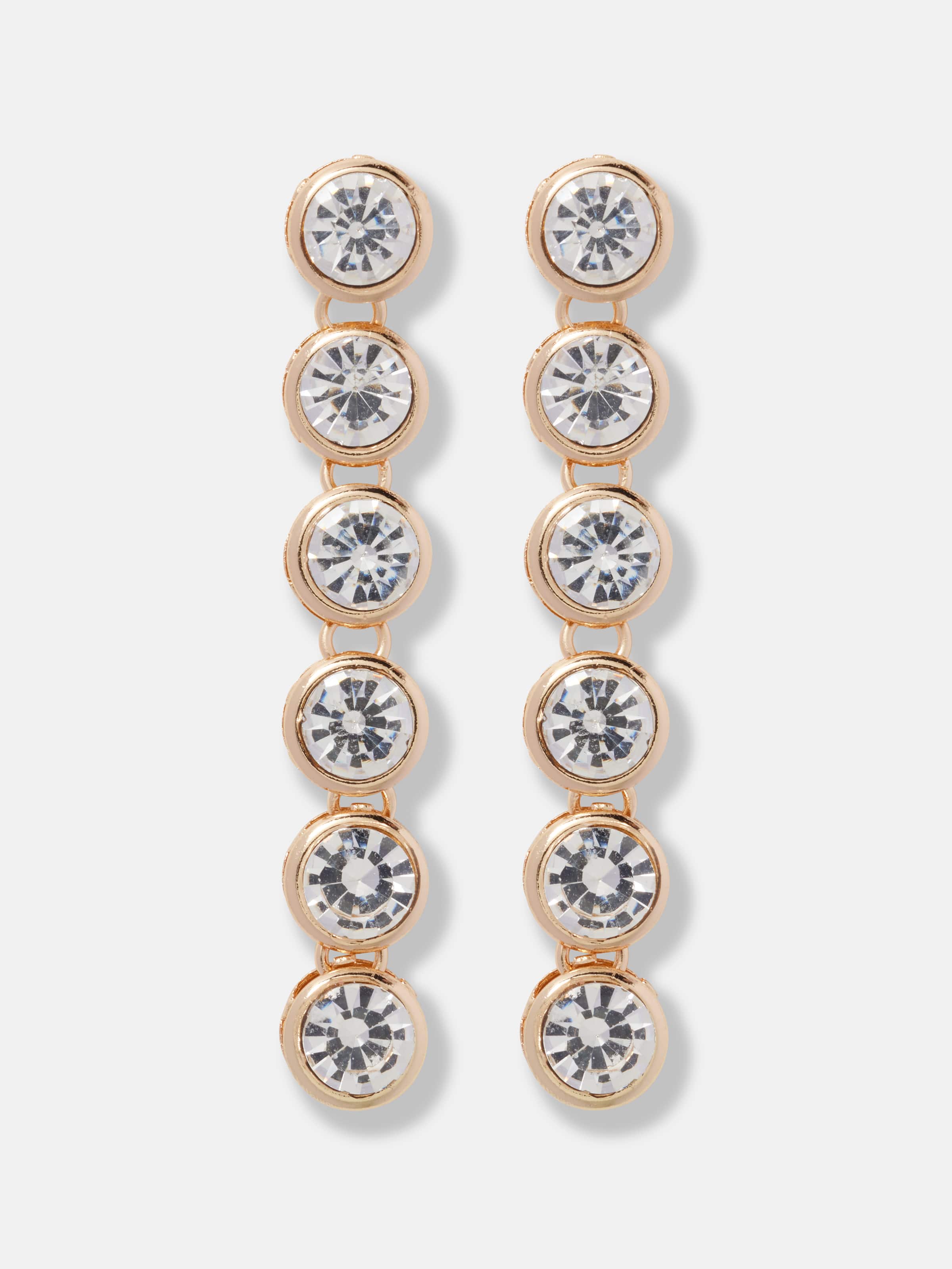 Louise Diamante Drop Earrings