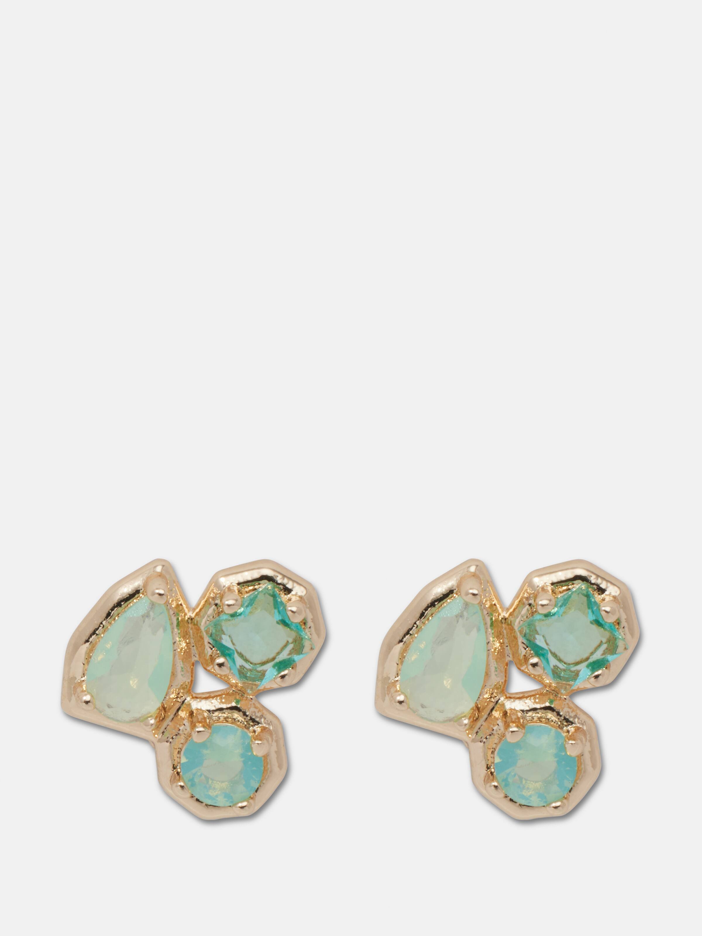 Sadie Cluster Stud Earrings