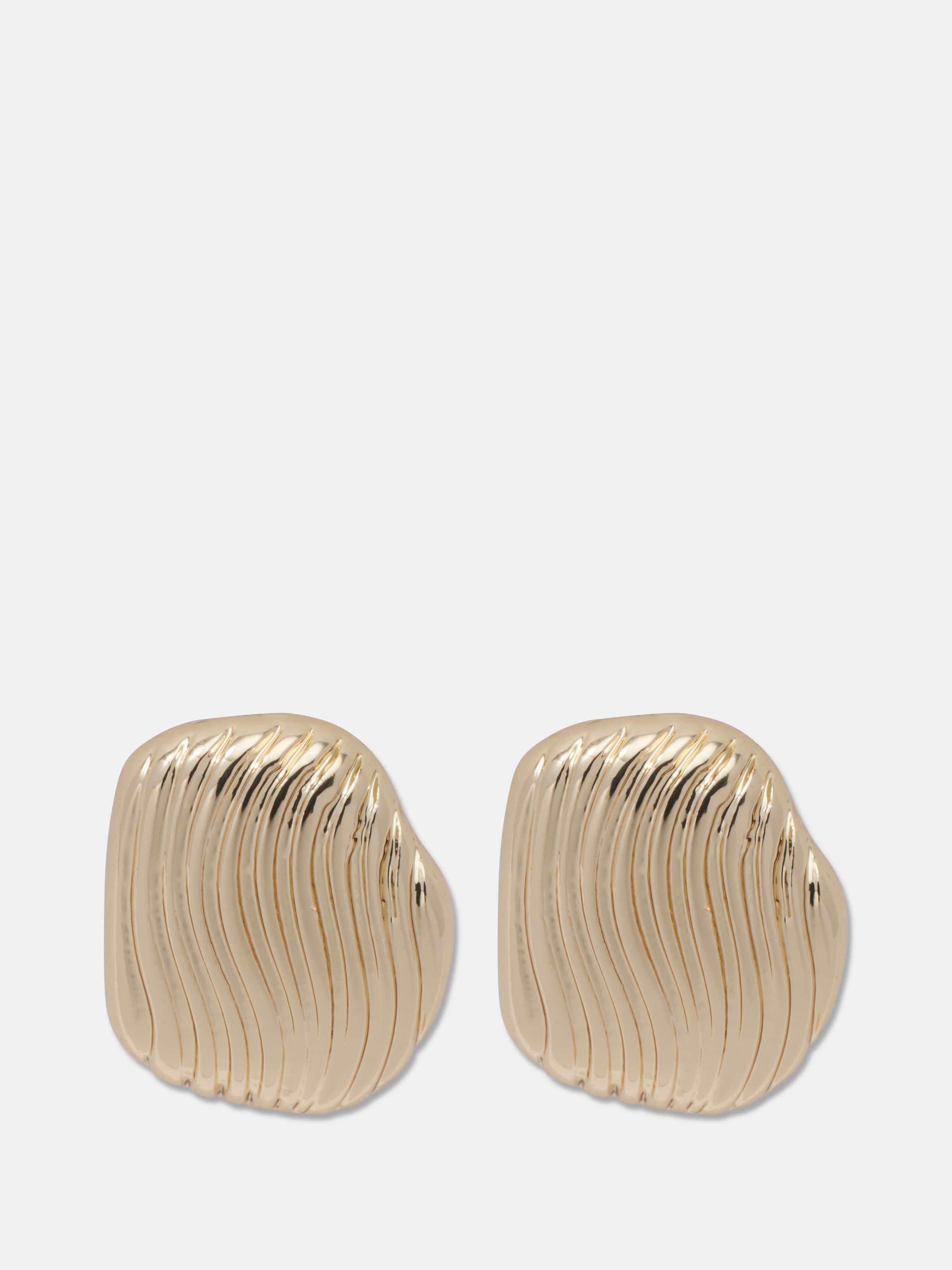 Mini Abstract Wave Stud Earrings