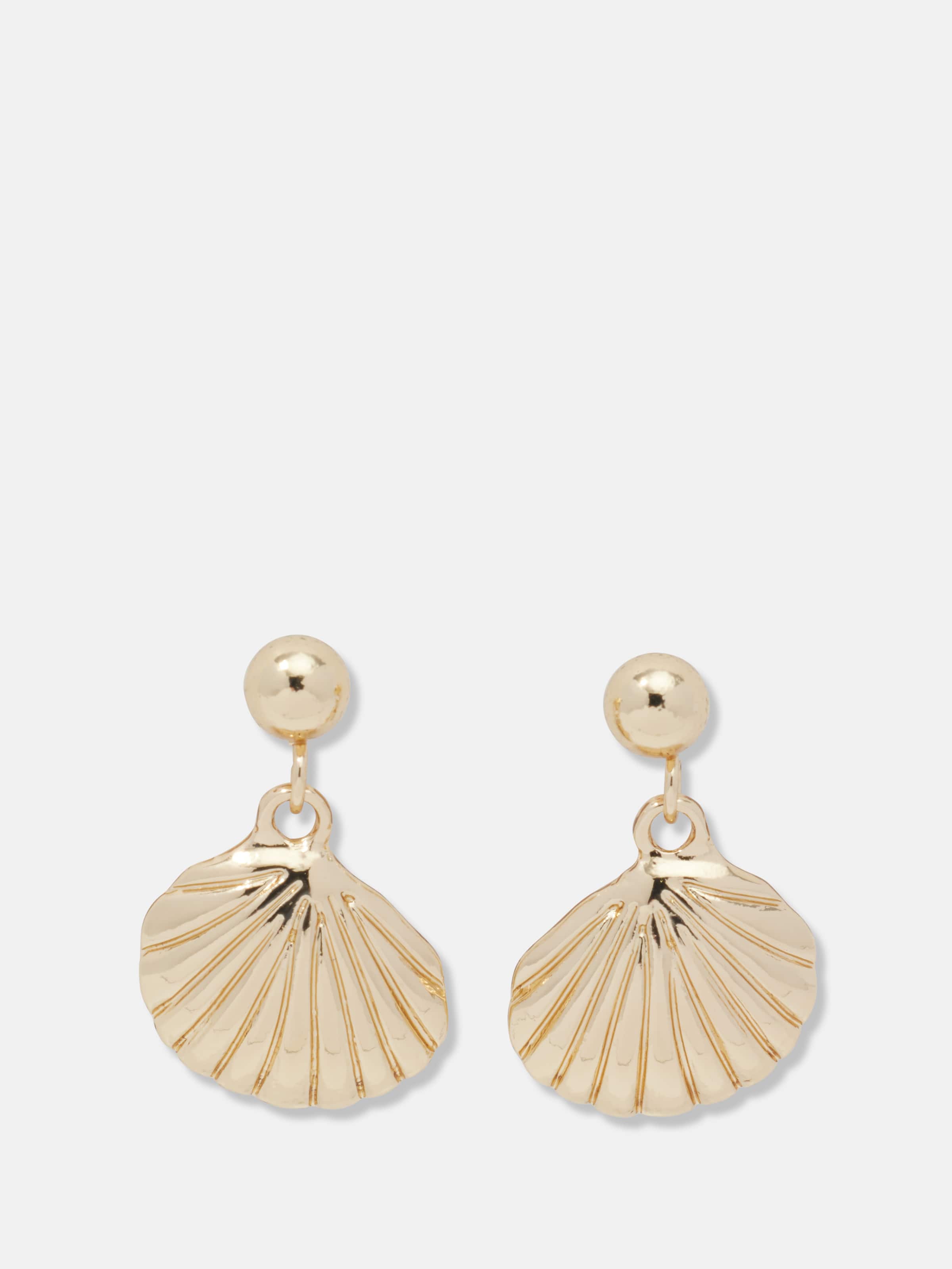 Caroline Shell Drop Earrings