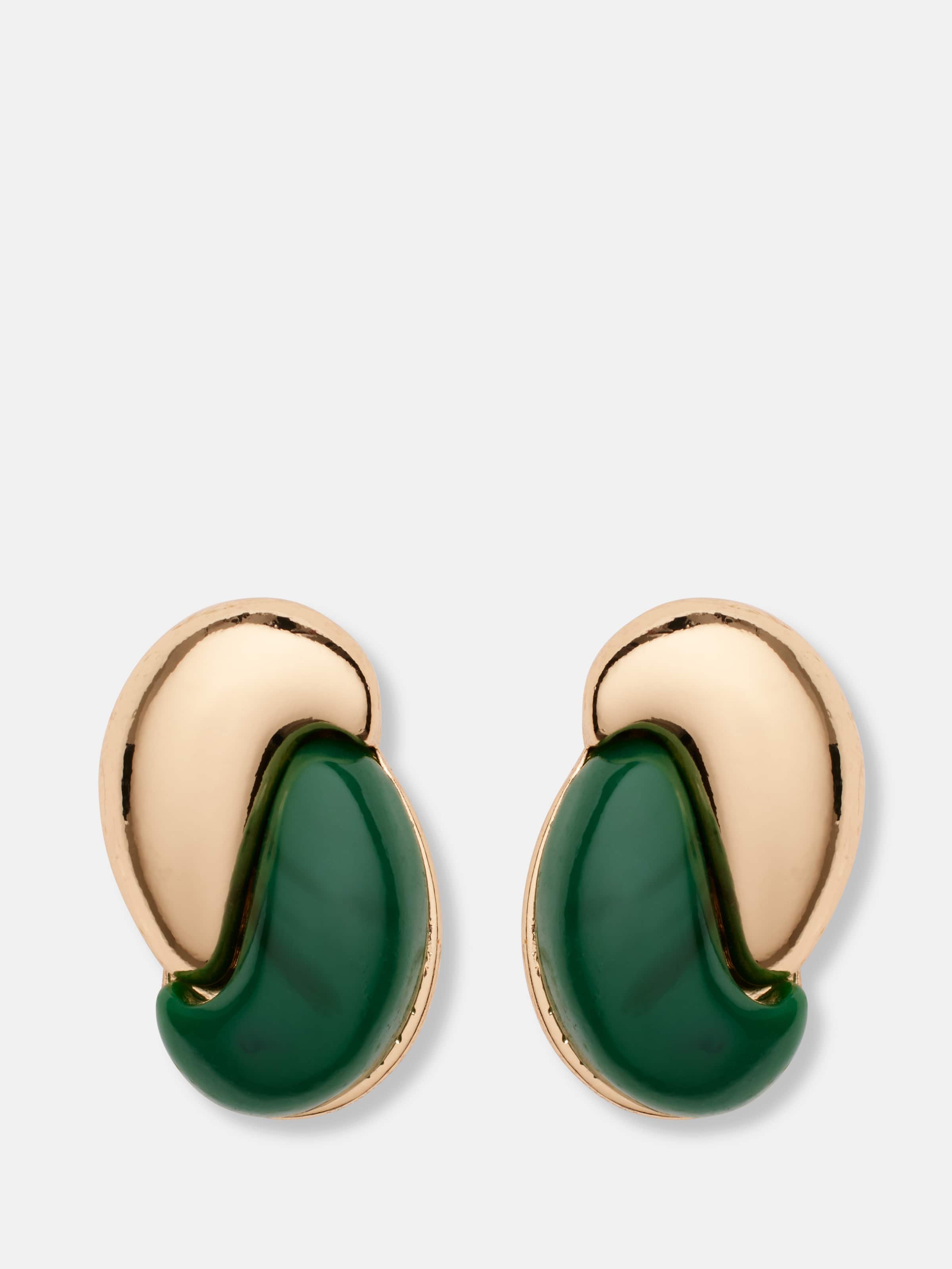 Sophie Twist Stud Enamel Earrings